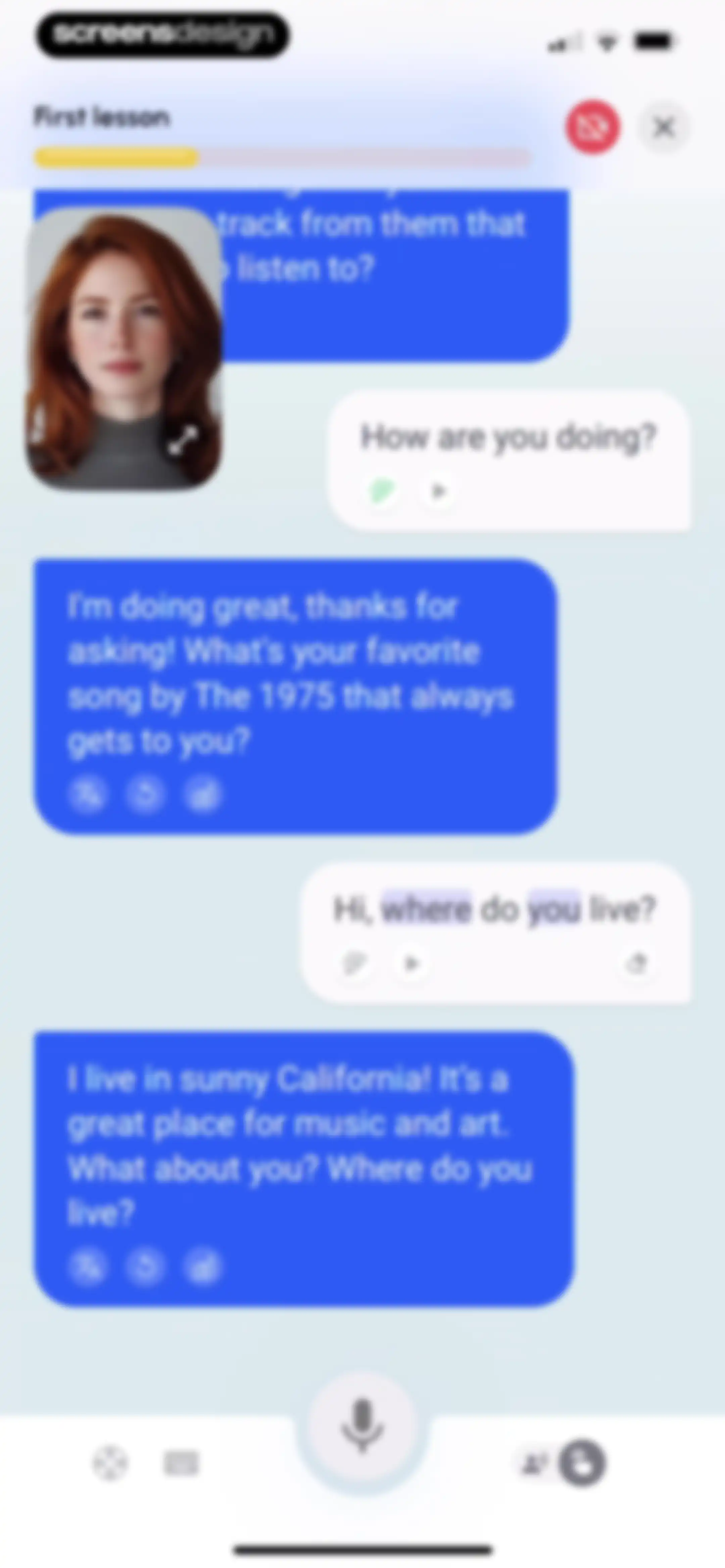 Speak English with Loora AI screen 73