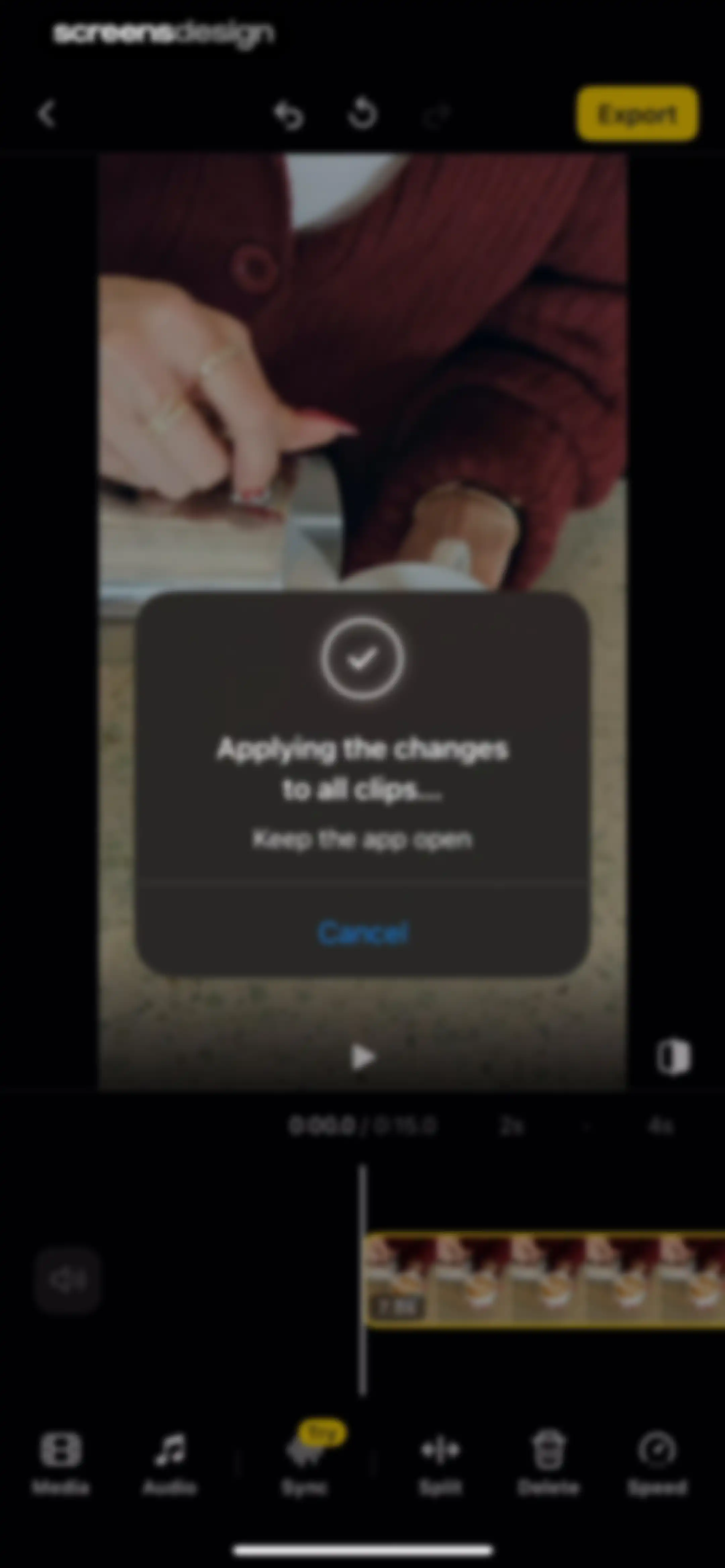 Lensa AI: Photo Editor screen 100
