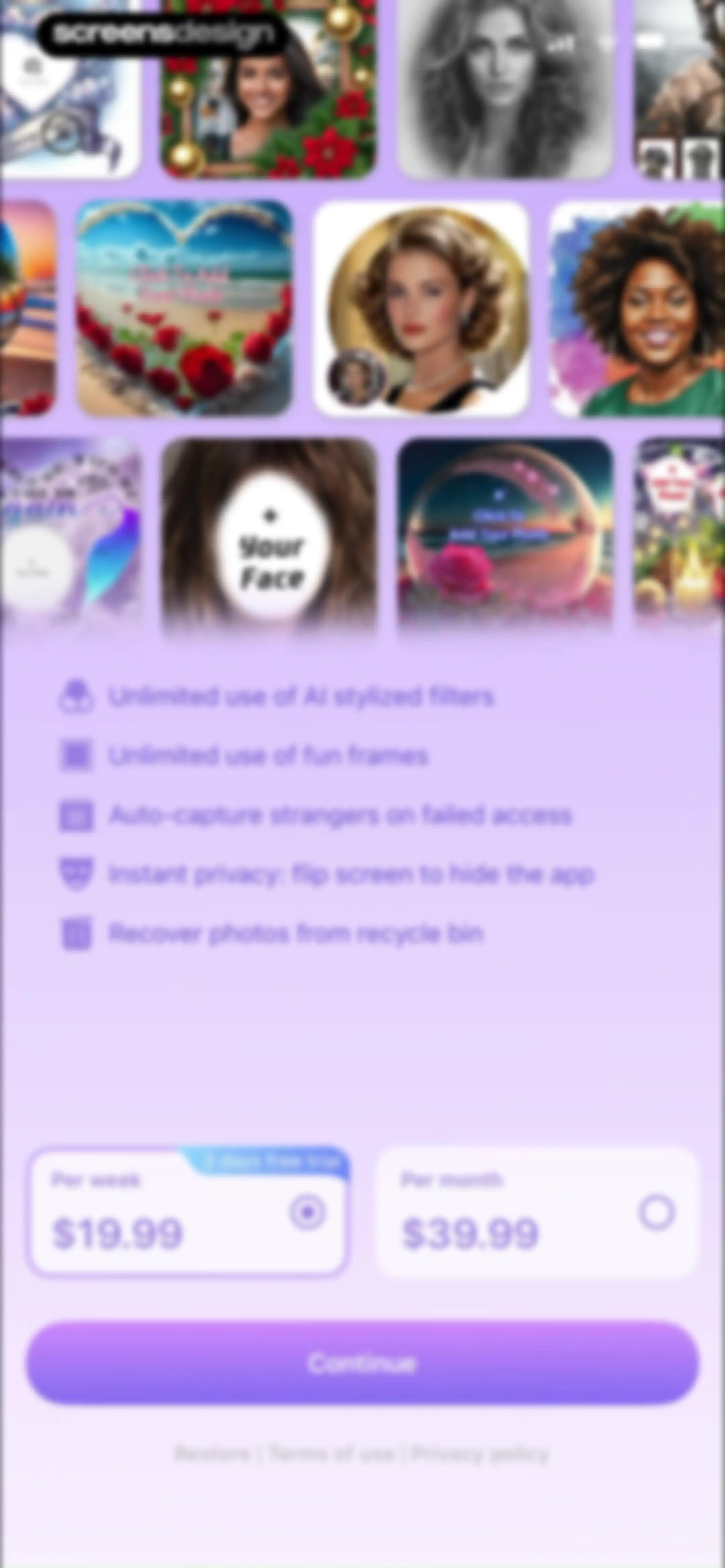 AI Photo Maker：Frame & Filter screen 15