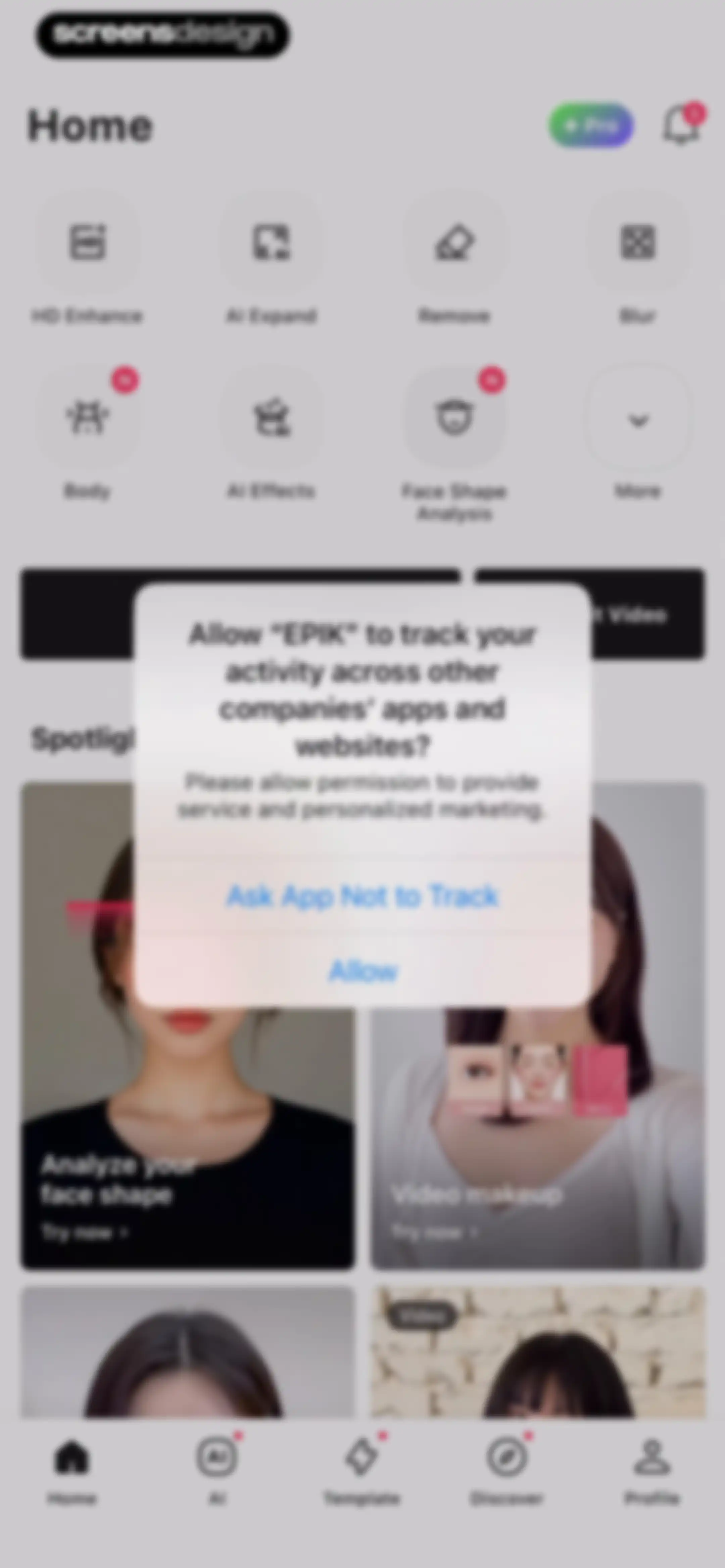 EPIK - AI Photo & Video Editor screen 3