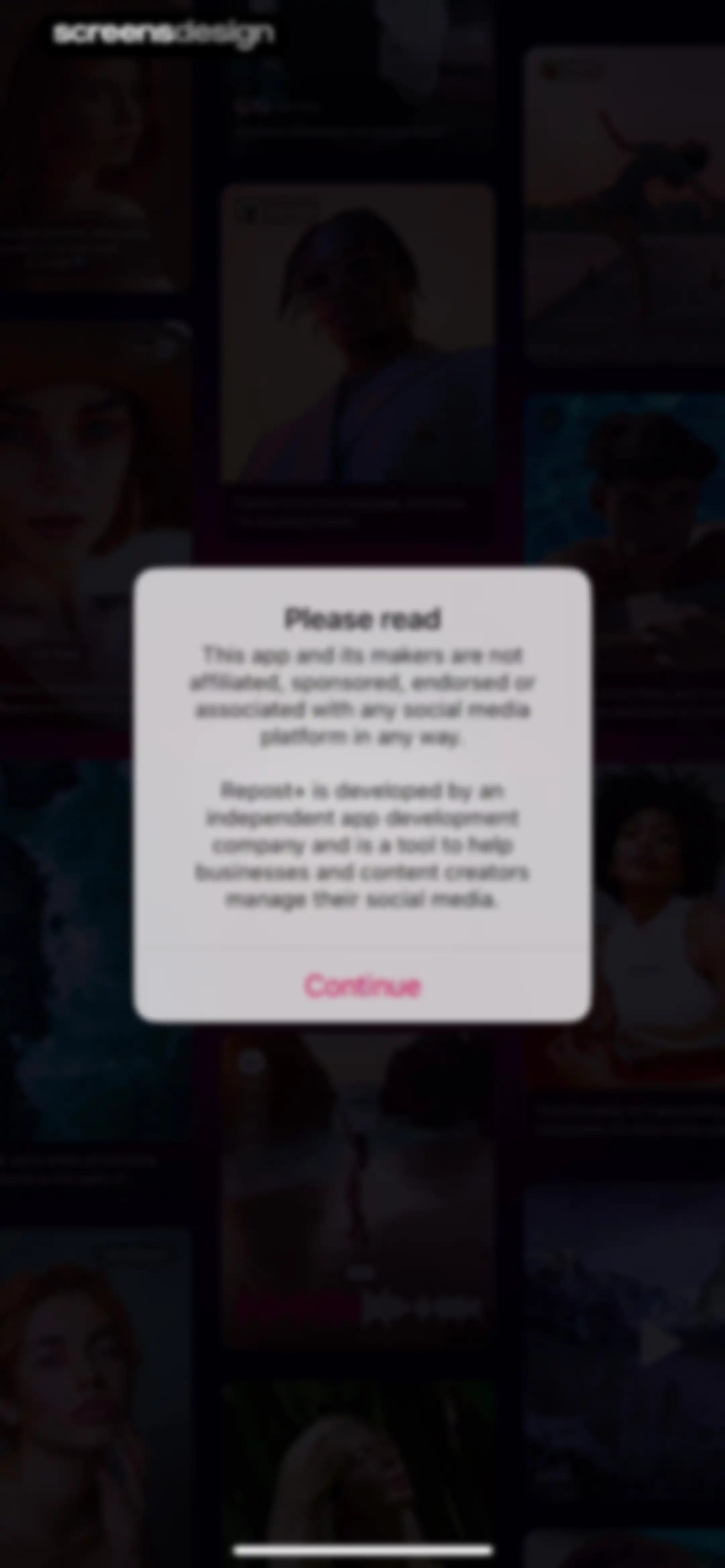Repost+ for Instagram . screen 2