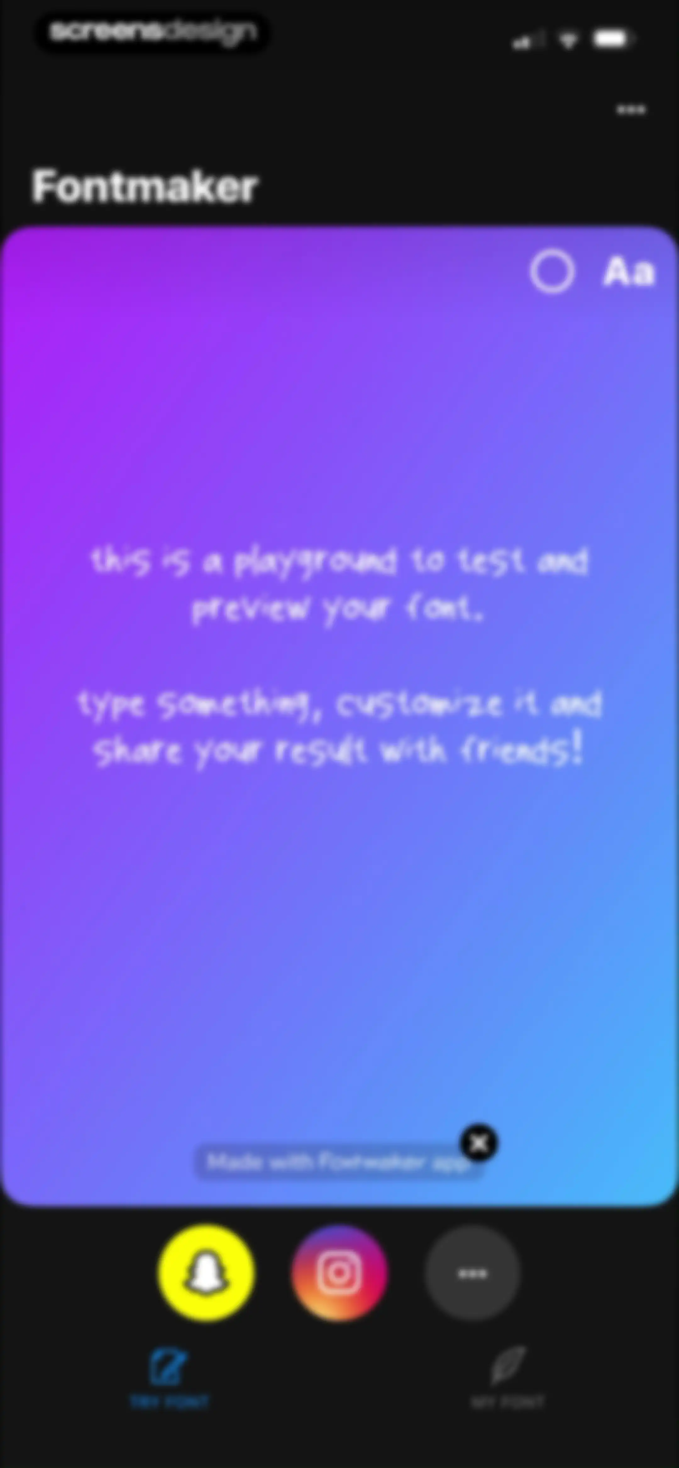 Fontmaker - Font Keyboard App screen 21