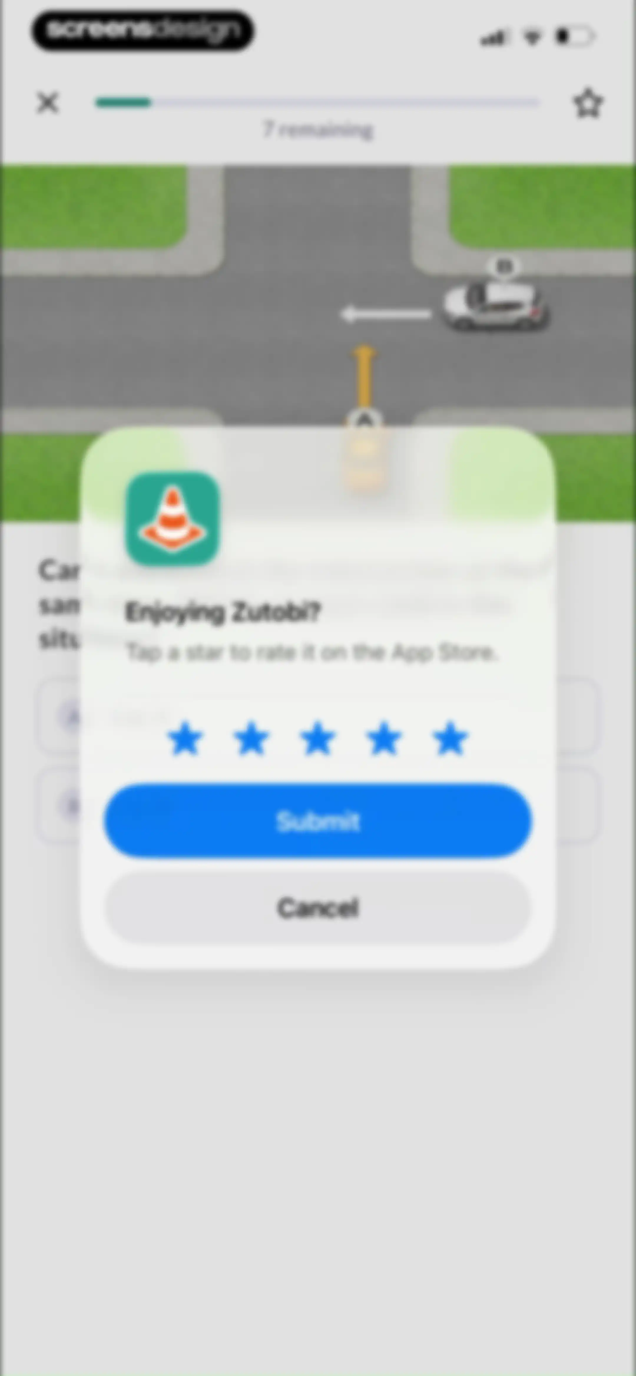 Zutobi: Permit & Driving Prep screen 57