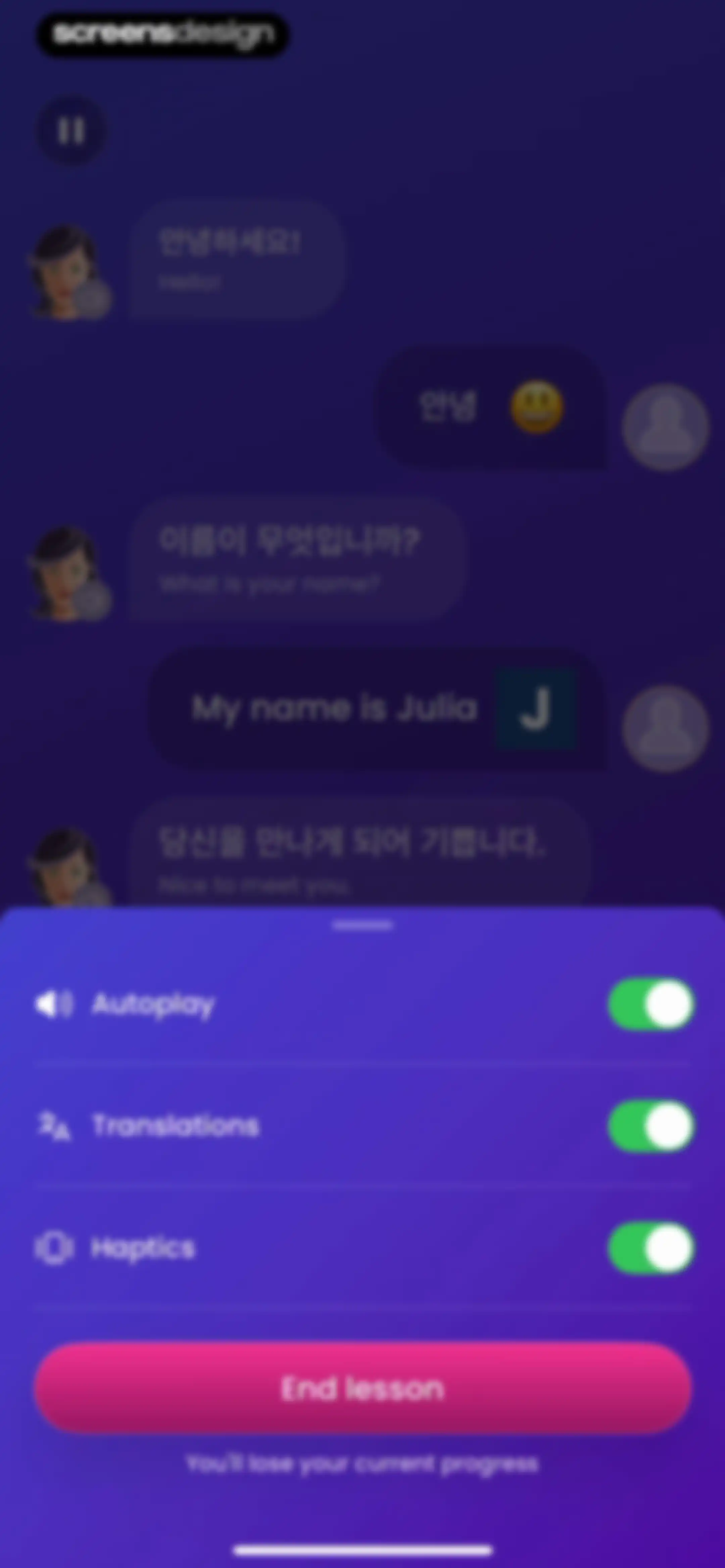 Mondly: Learn 41 Languages screen 82