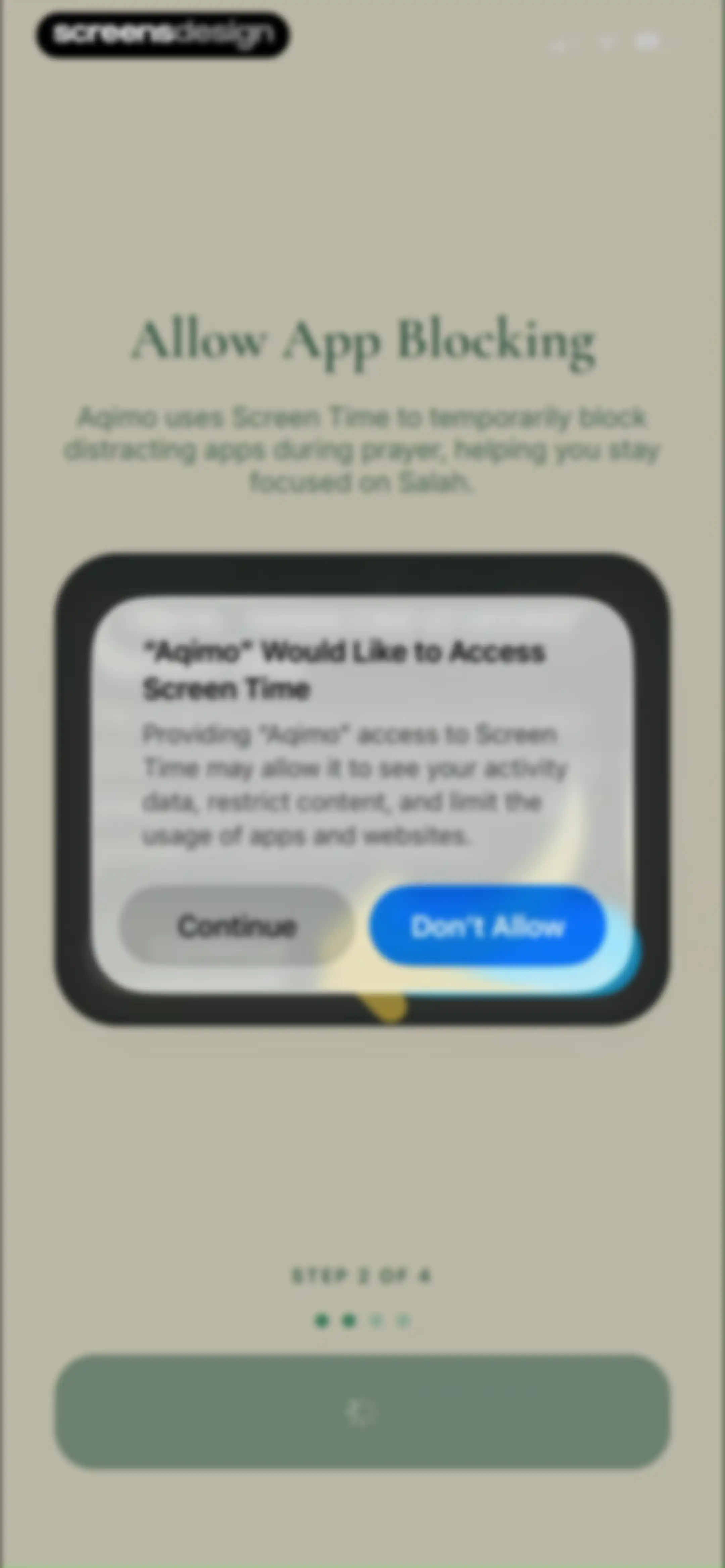 Aqimo: Salah Focus screen 36