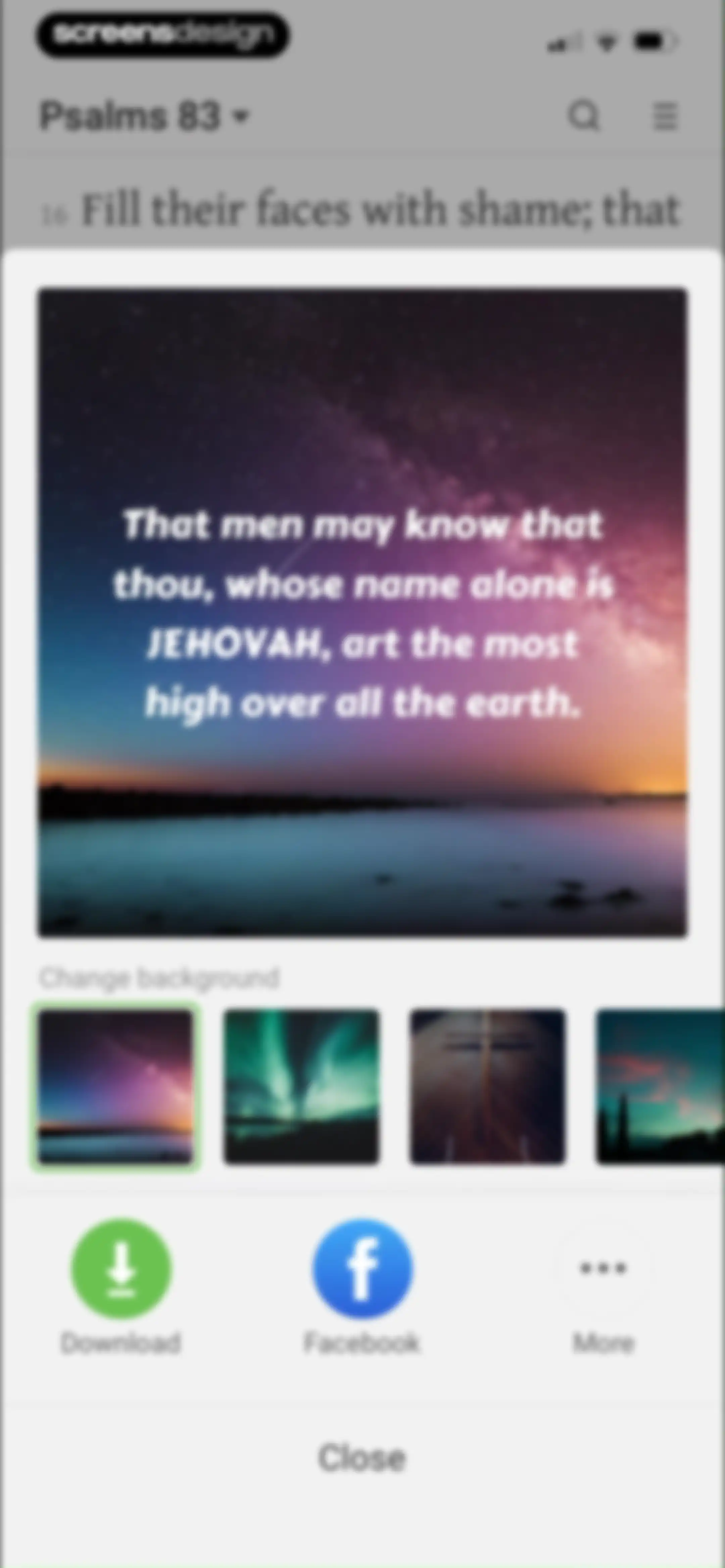 Bible - Daily Bible Verse KJV screen 35