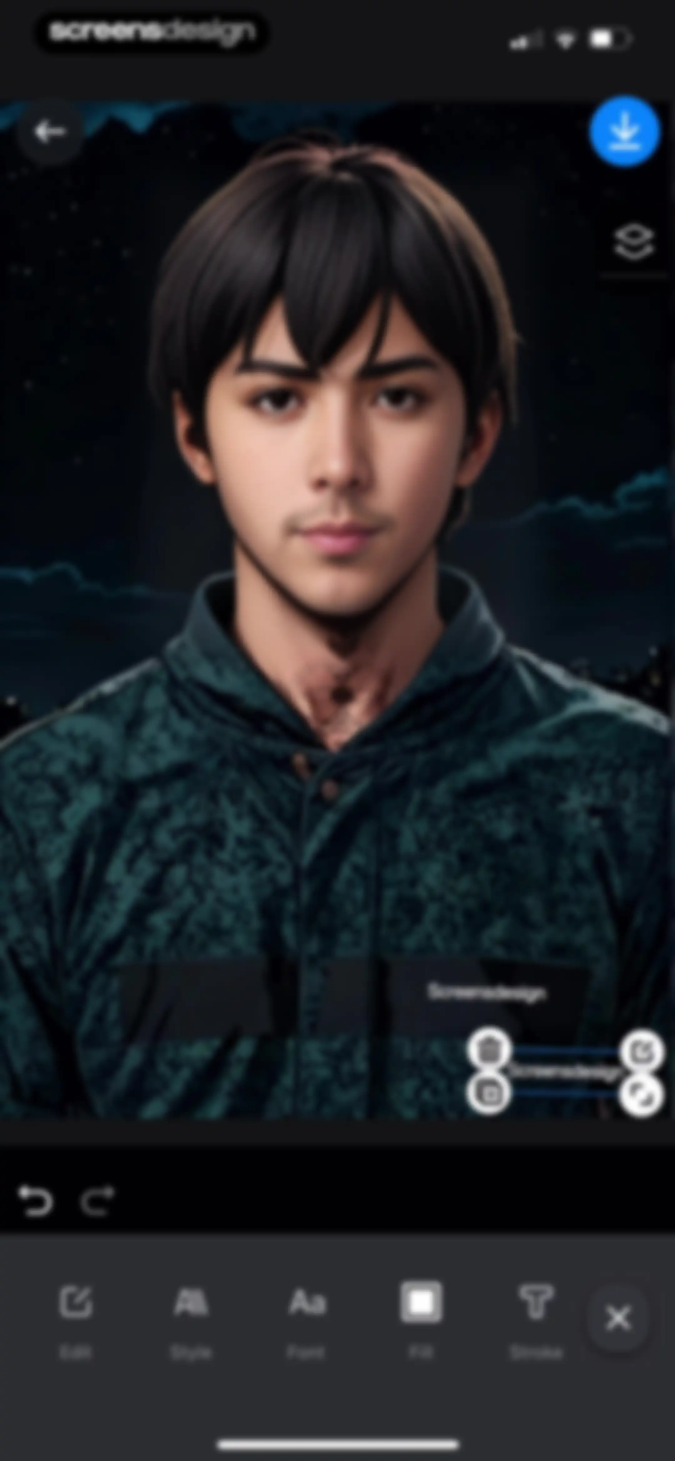 Manly - AI Photo Editor screen 84