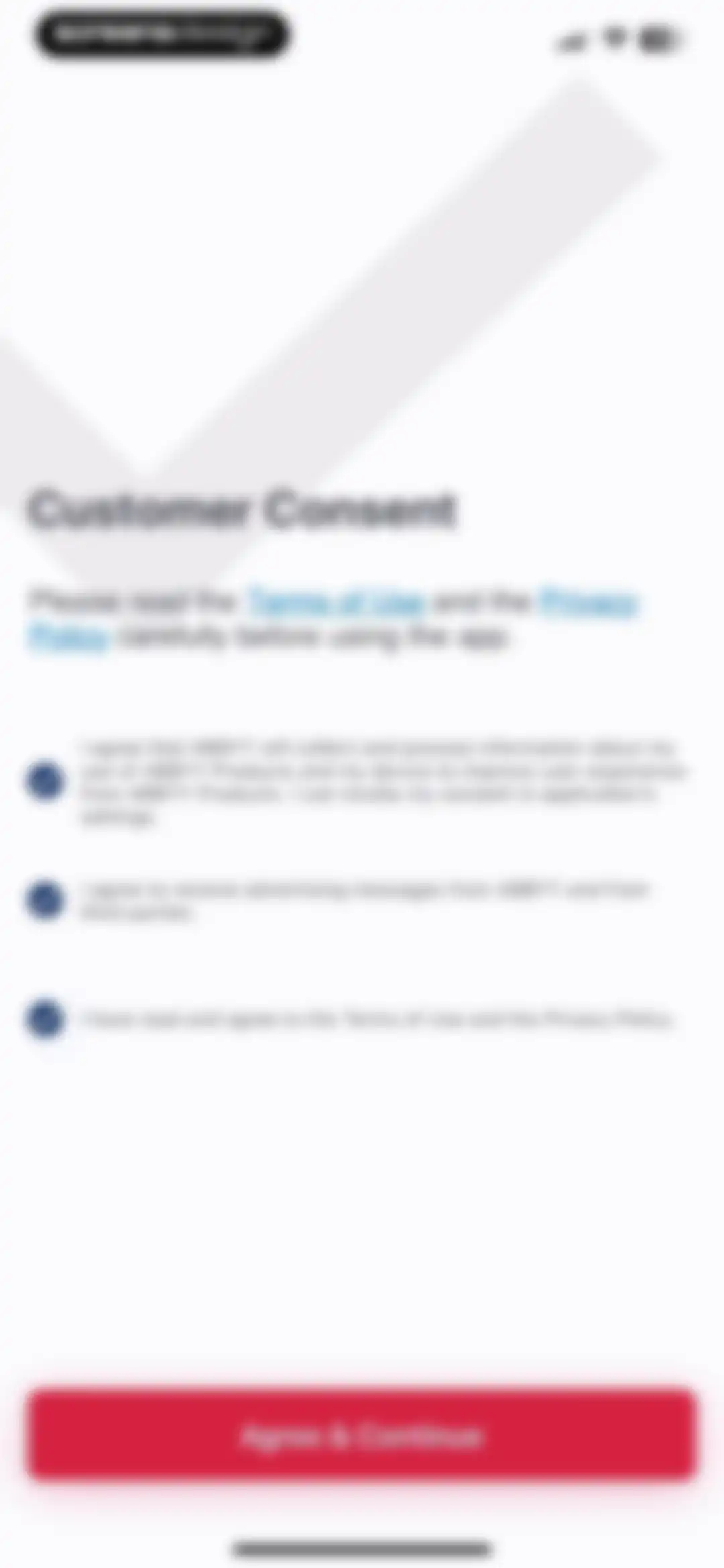 Business Card Reader screen 2