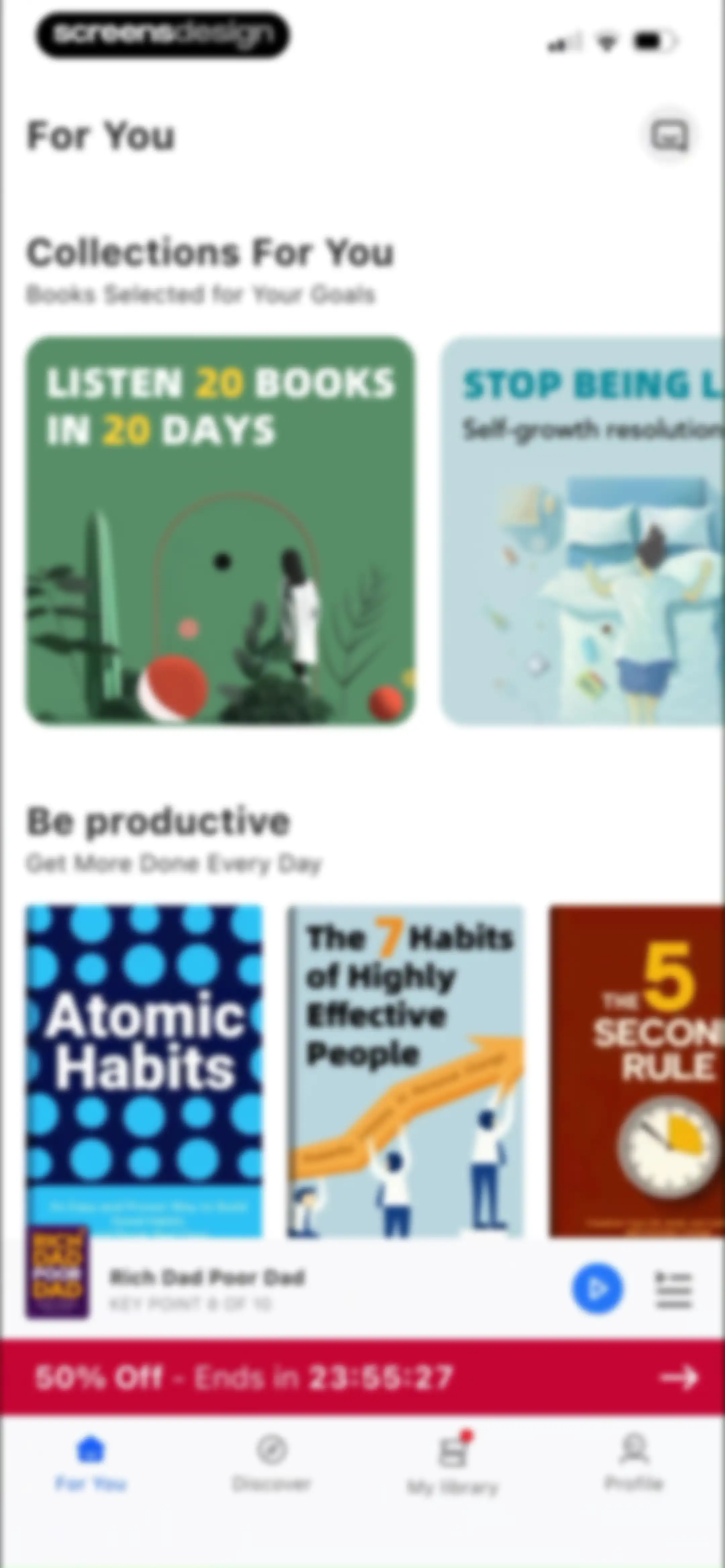 LeapAhead-Daily Book Cast screen 68