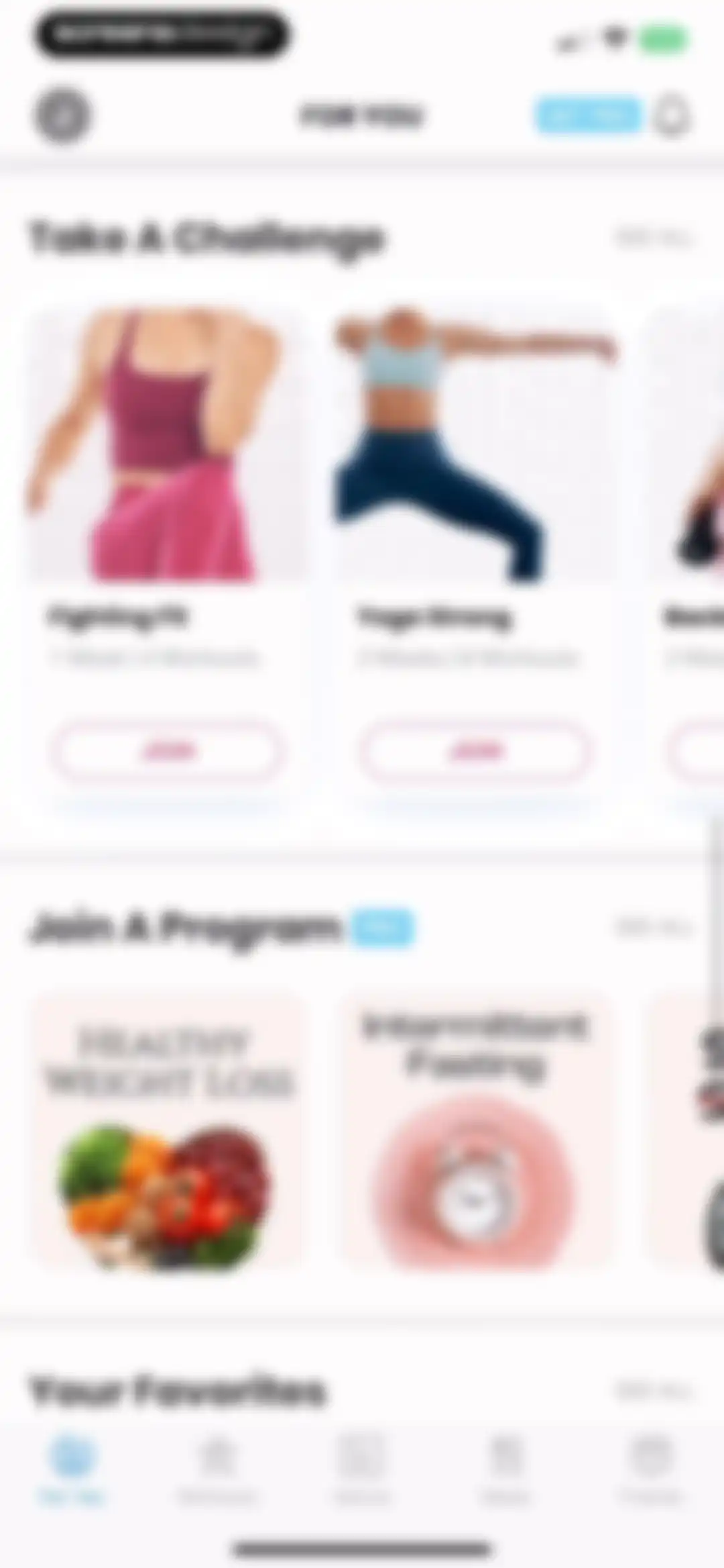 FitOn Workouts & Fitness Plans screen 79