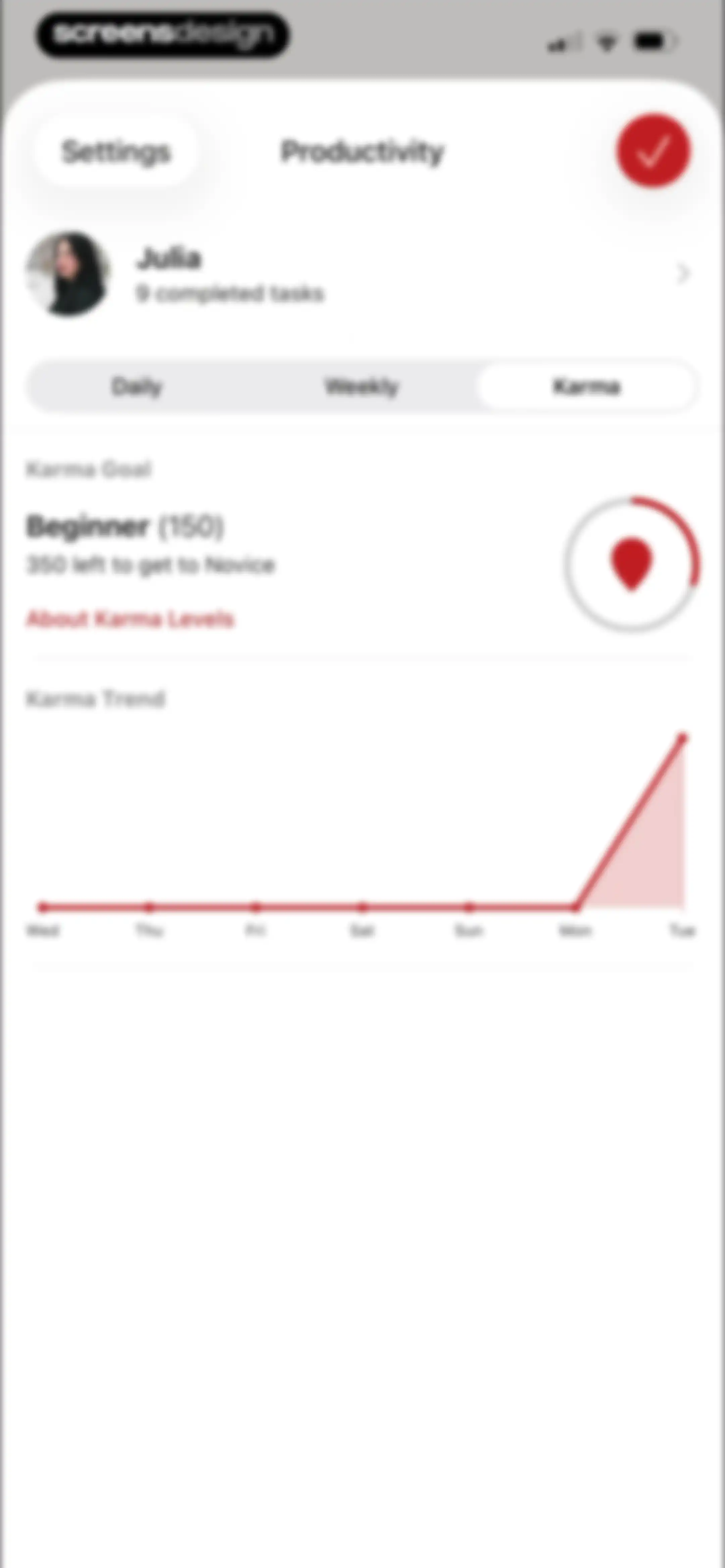 Todoist: To Do List & Calendar screen 175