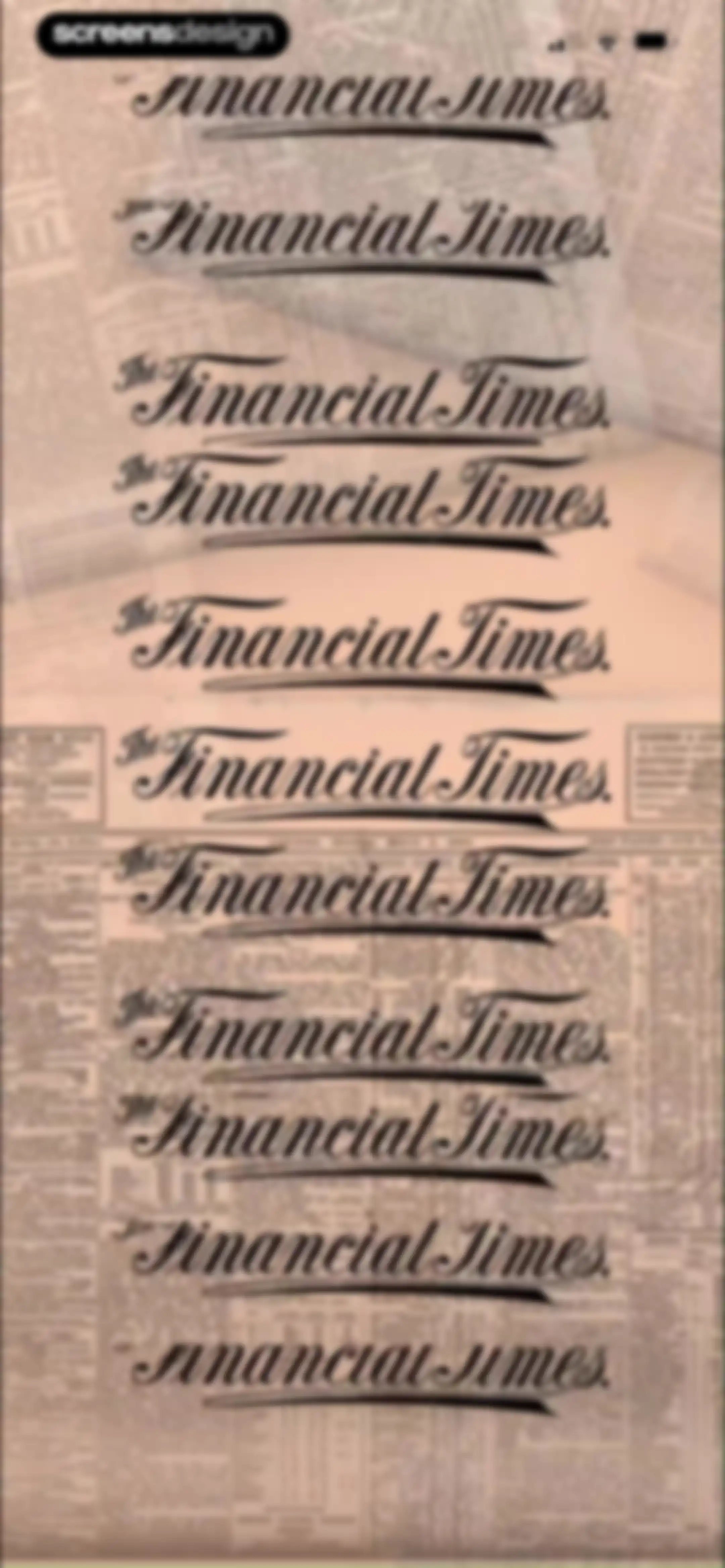 Financial Times: Business News screen 4