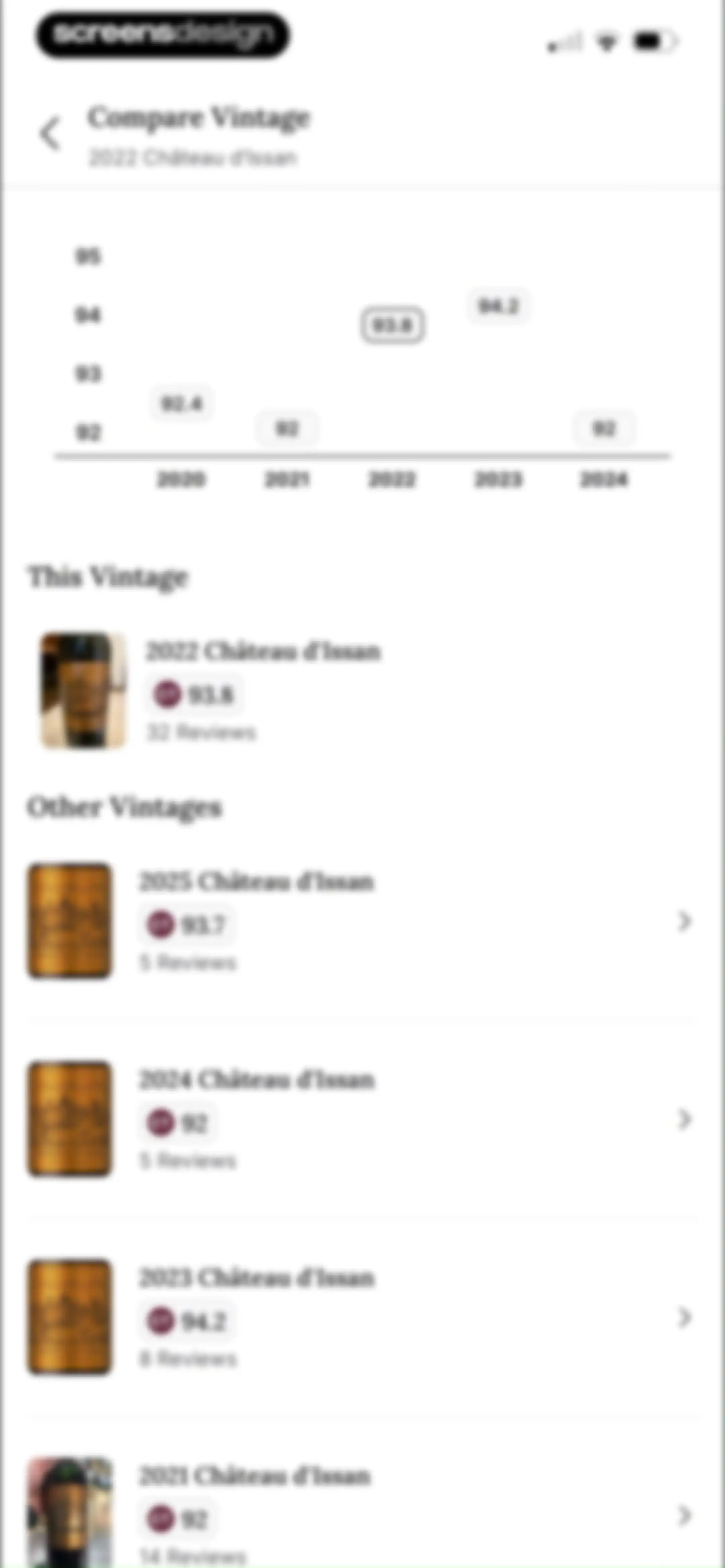 CellarTracker: #1 Wine Tracker screen 72