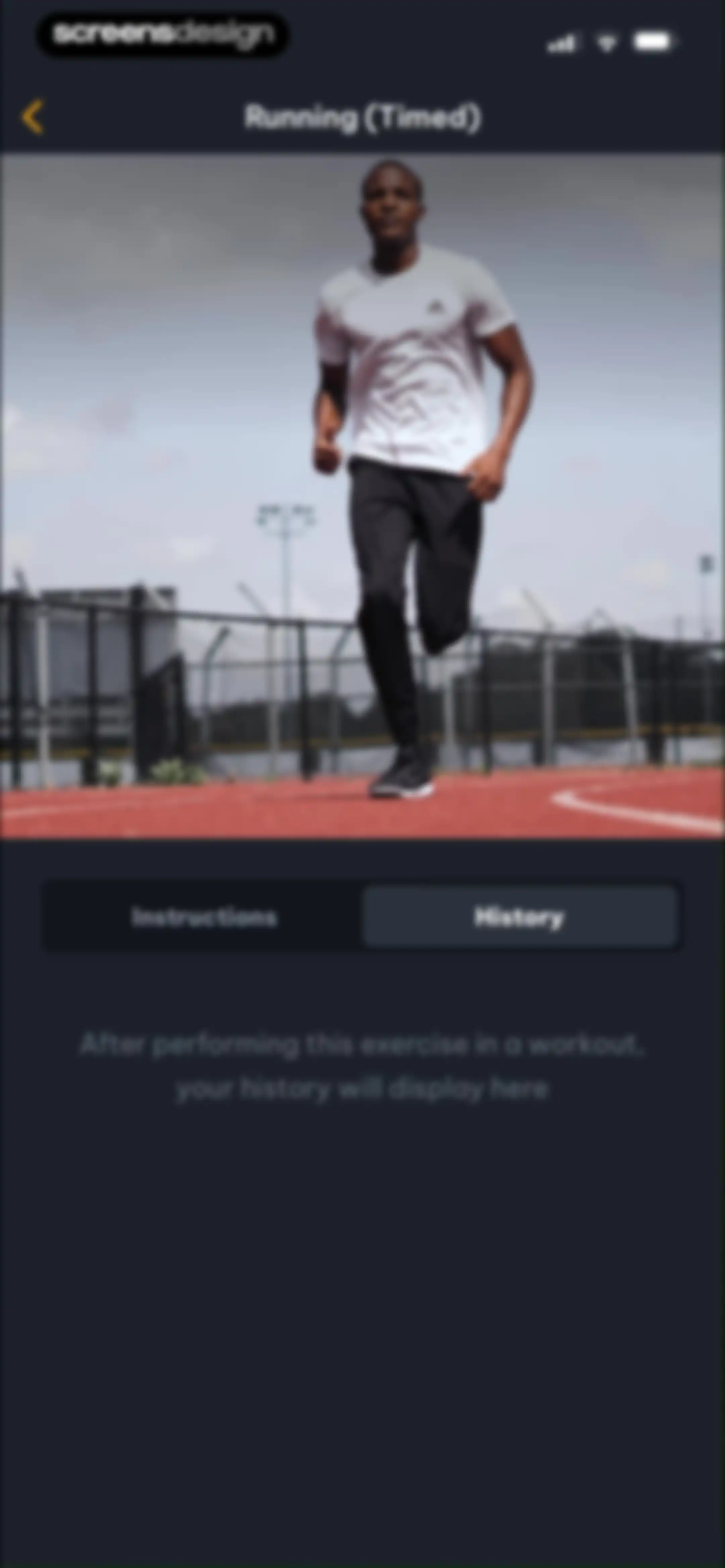 Peak Strength screen 31