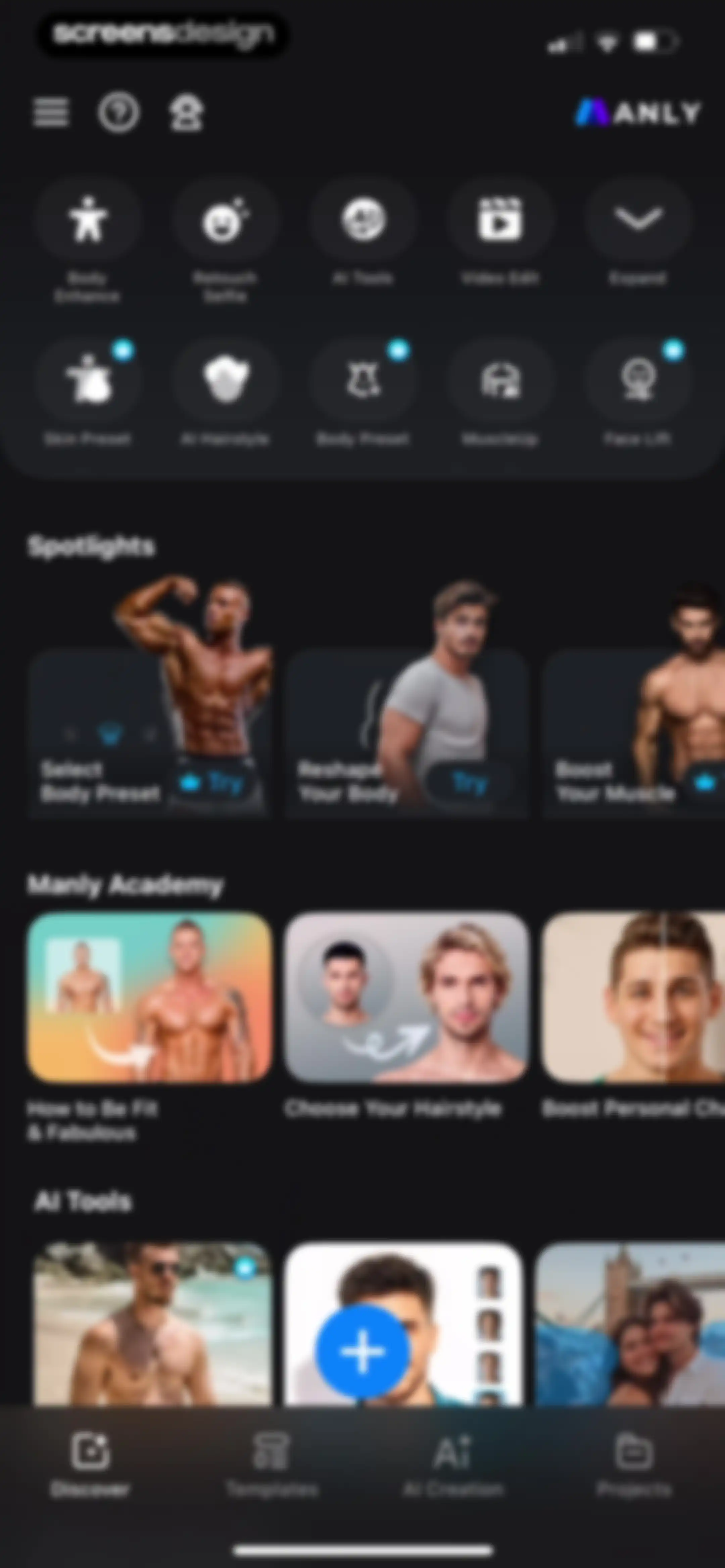 Manly - AI Photo Editor screen 125