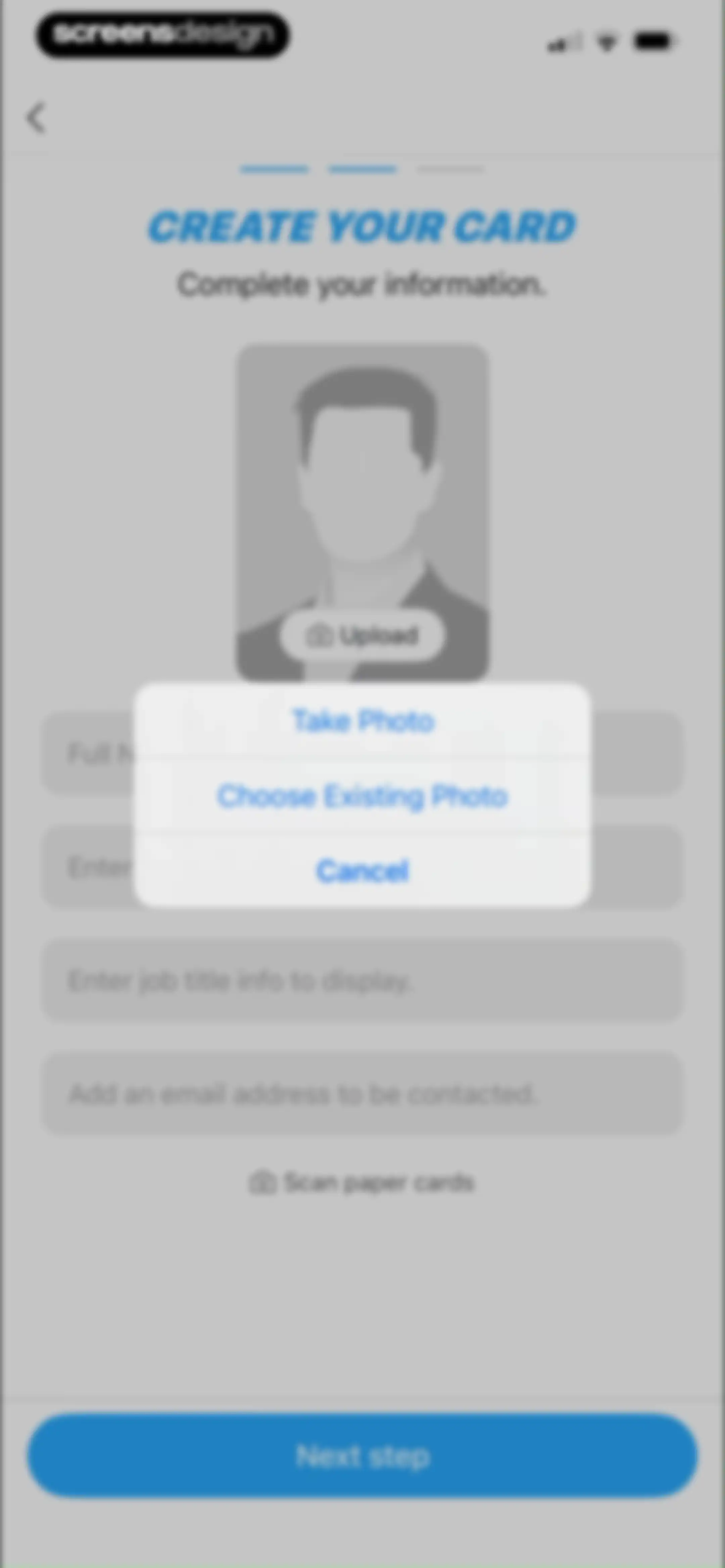 CamCard AI Business Assistant screen 27