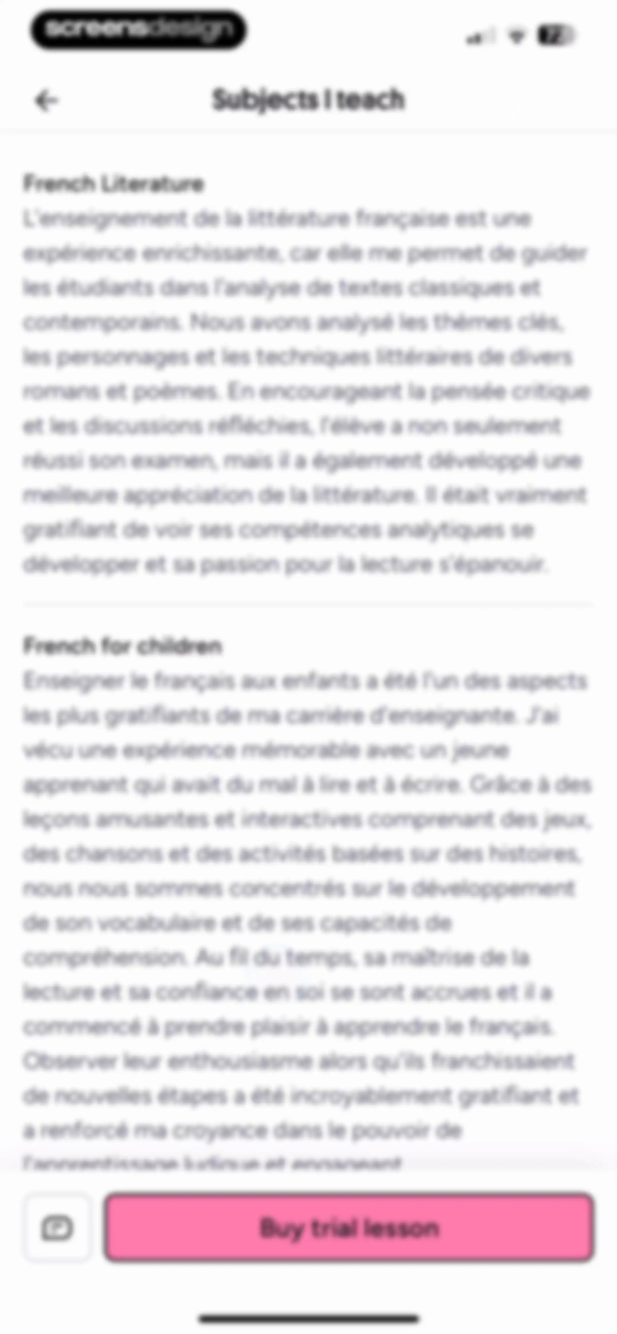 Preply - Language Learning App screen 59