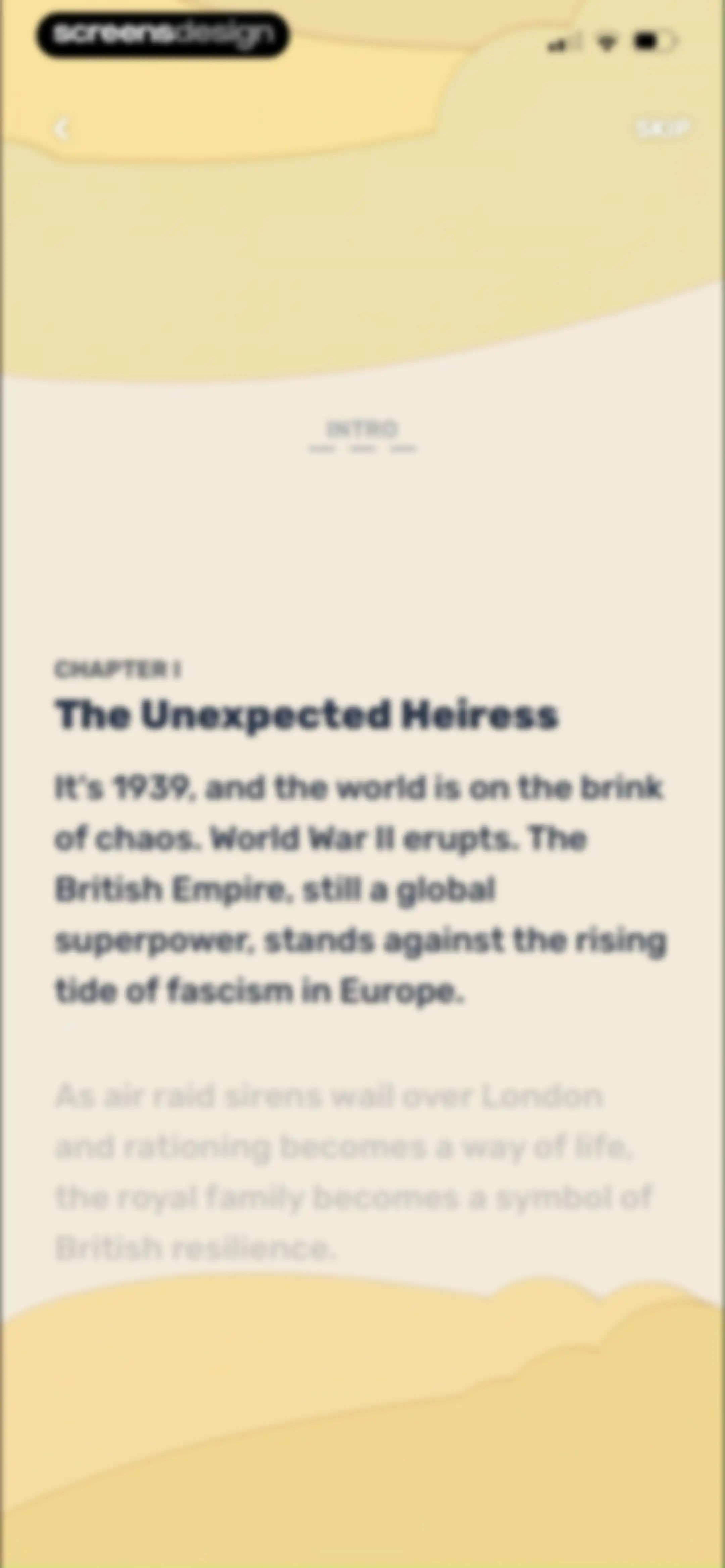 Paladin: Learn History screen 44