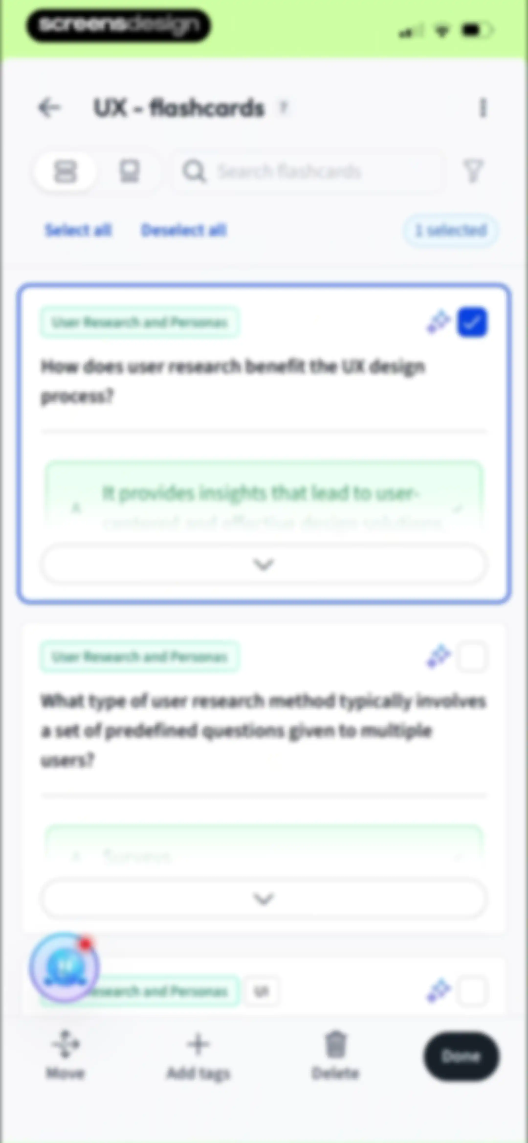 Vaia: AI Flashcards. Study App screen 129