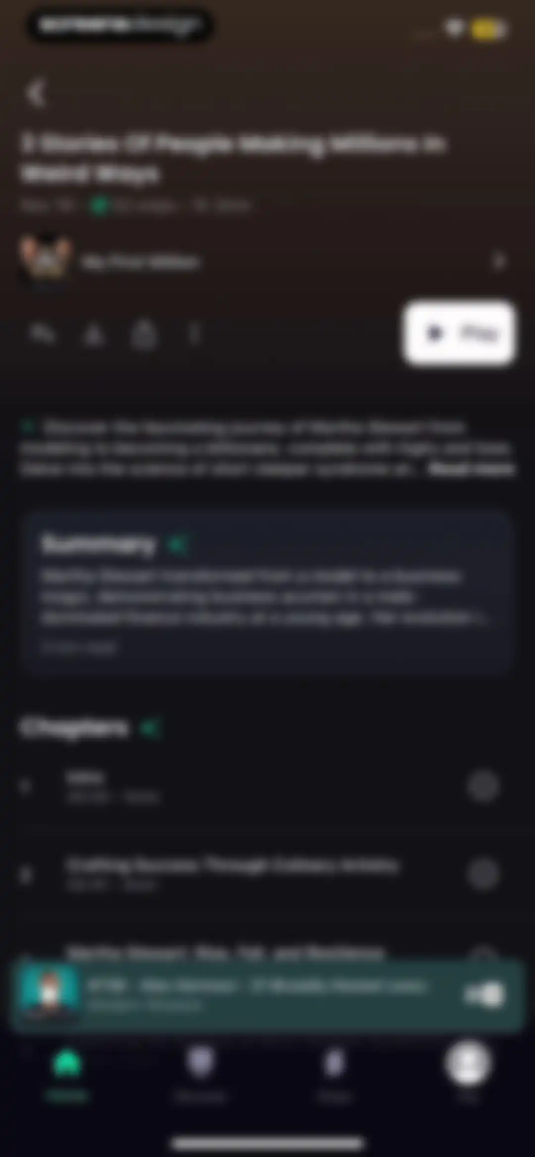 Snipd | AI Podcast Player screen 56