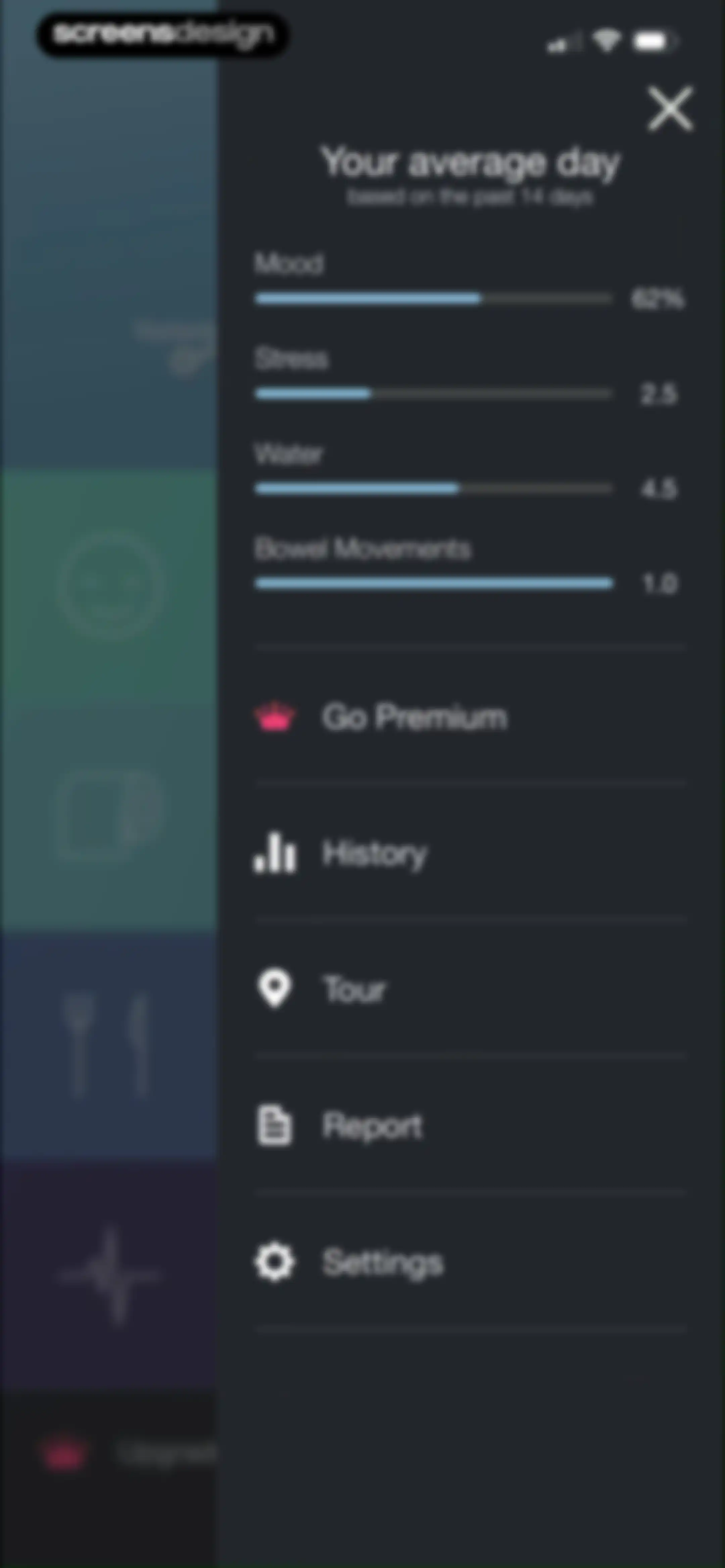 Bowelle - The IBS tracker screen 55