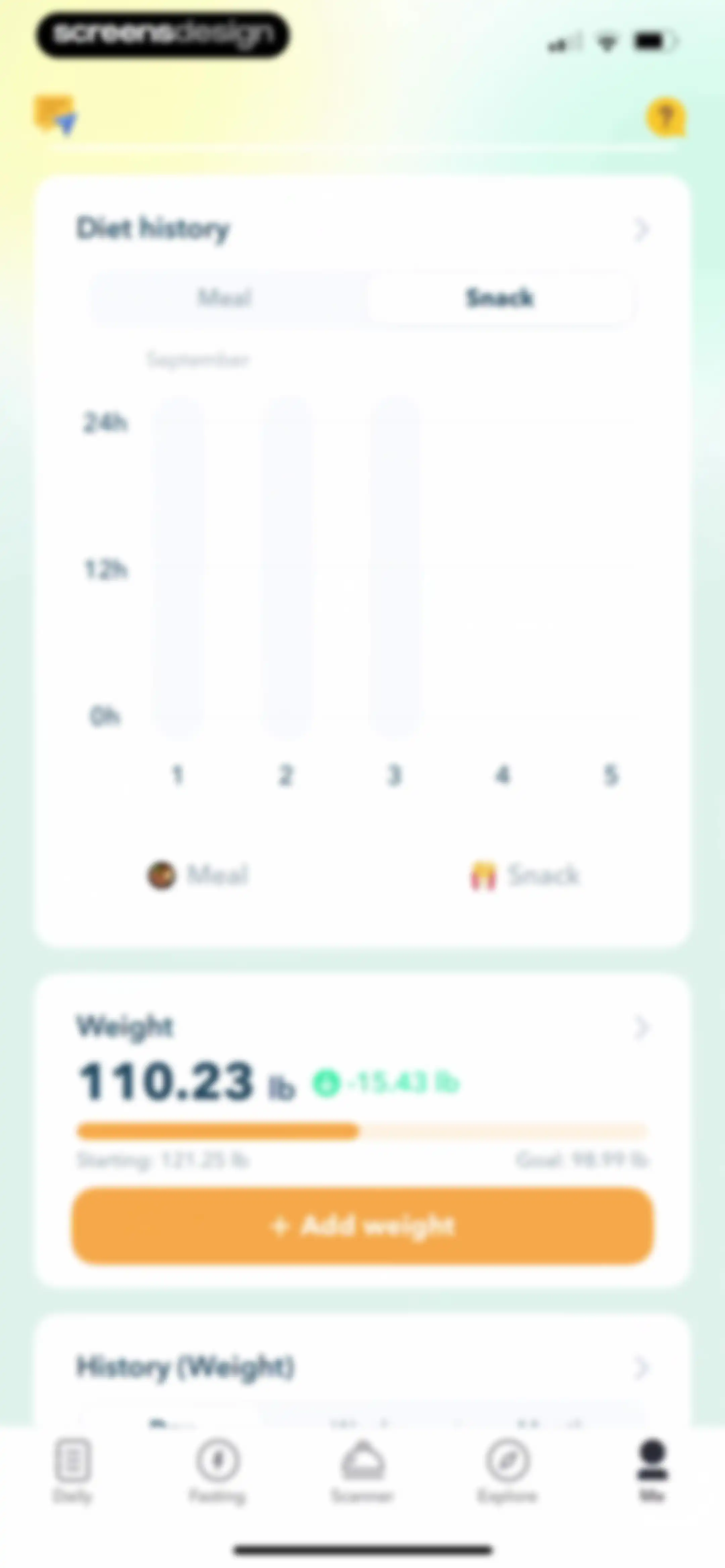 Intermittent Fasting Tracker - screen 346