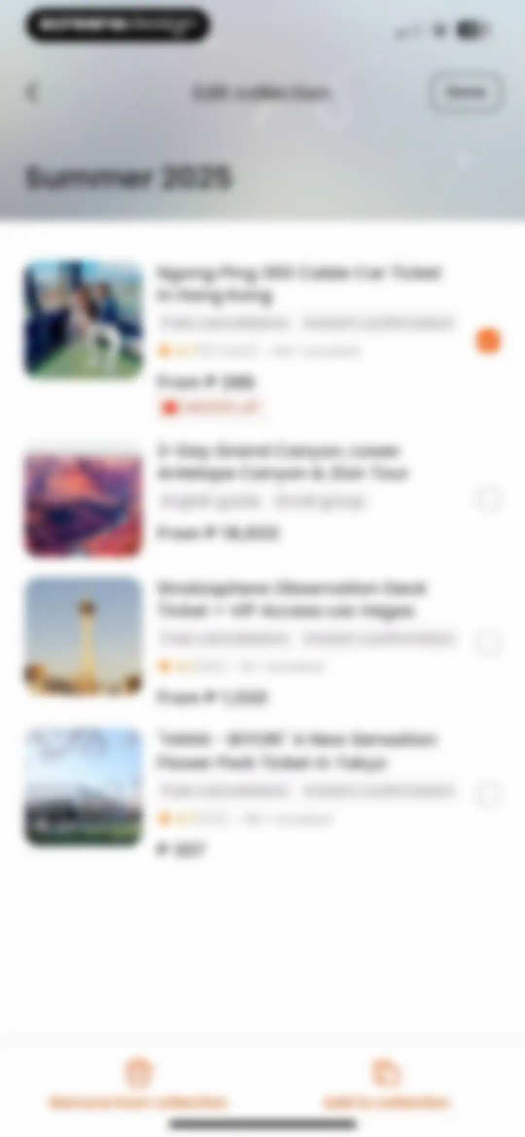 Klook: Travel & Activities screen 114