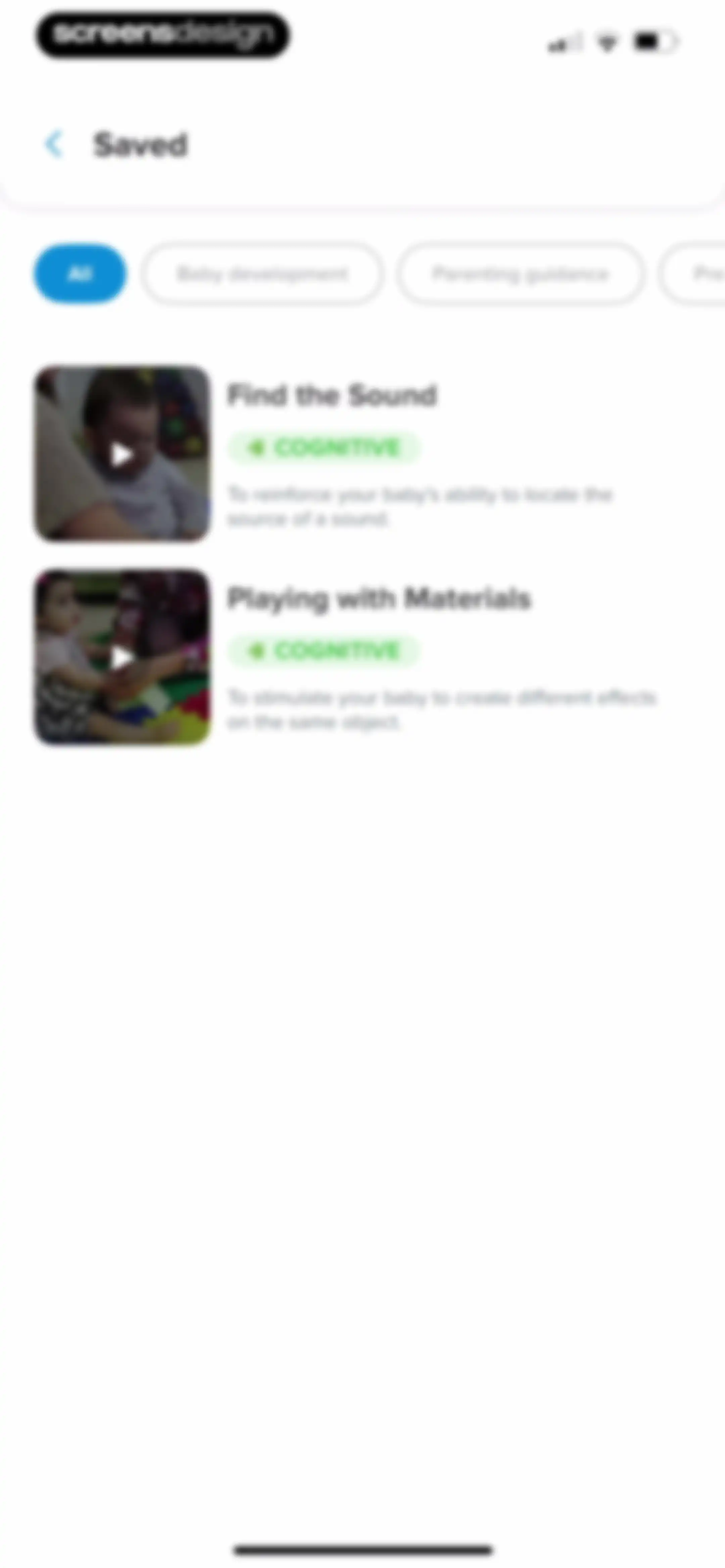 Kinedu: Baby Development screen 167