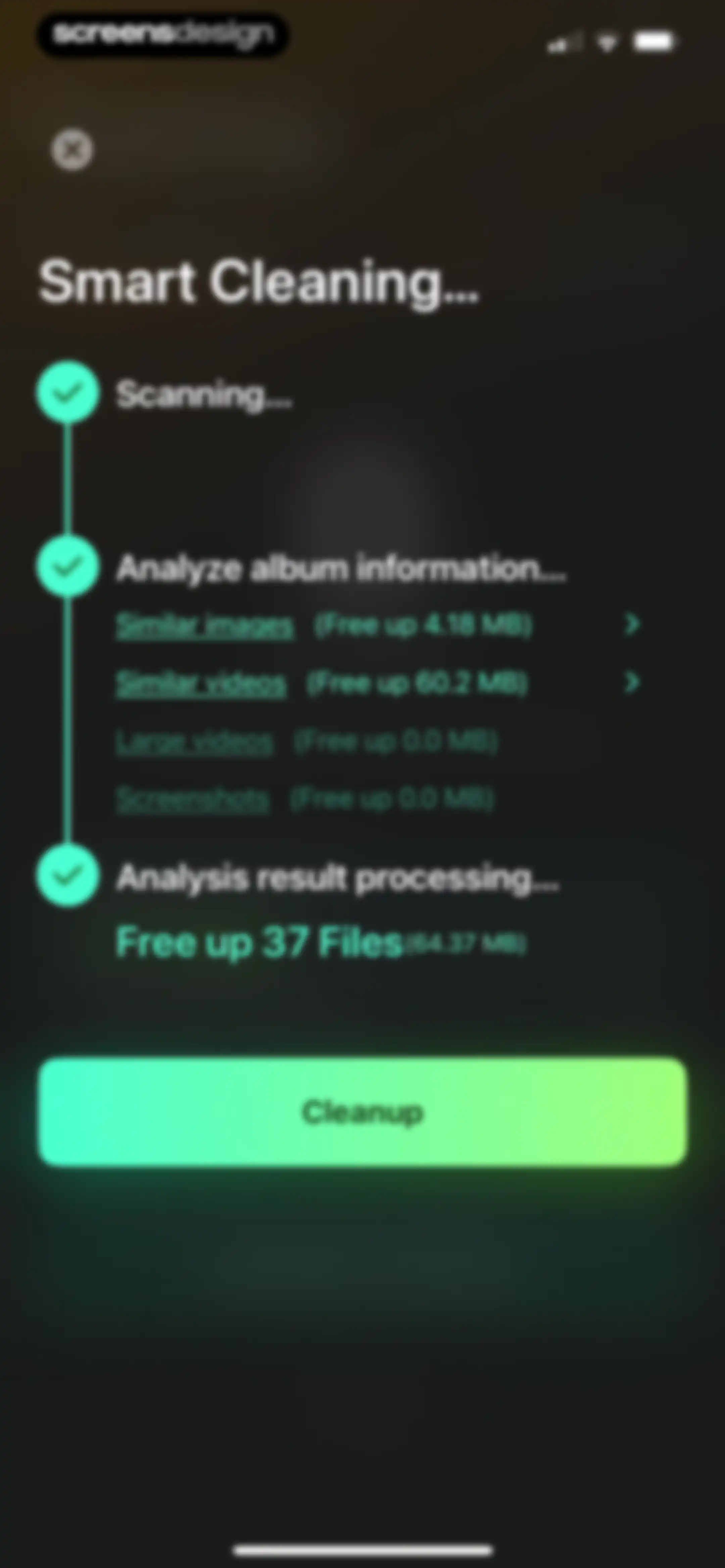 ClearSnap-Clean Up Storage screen 29