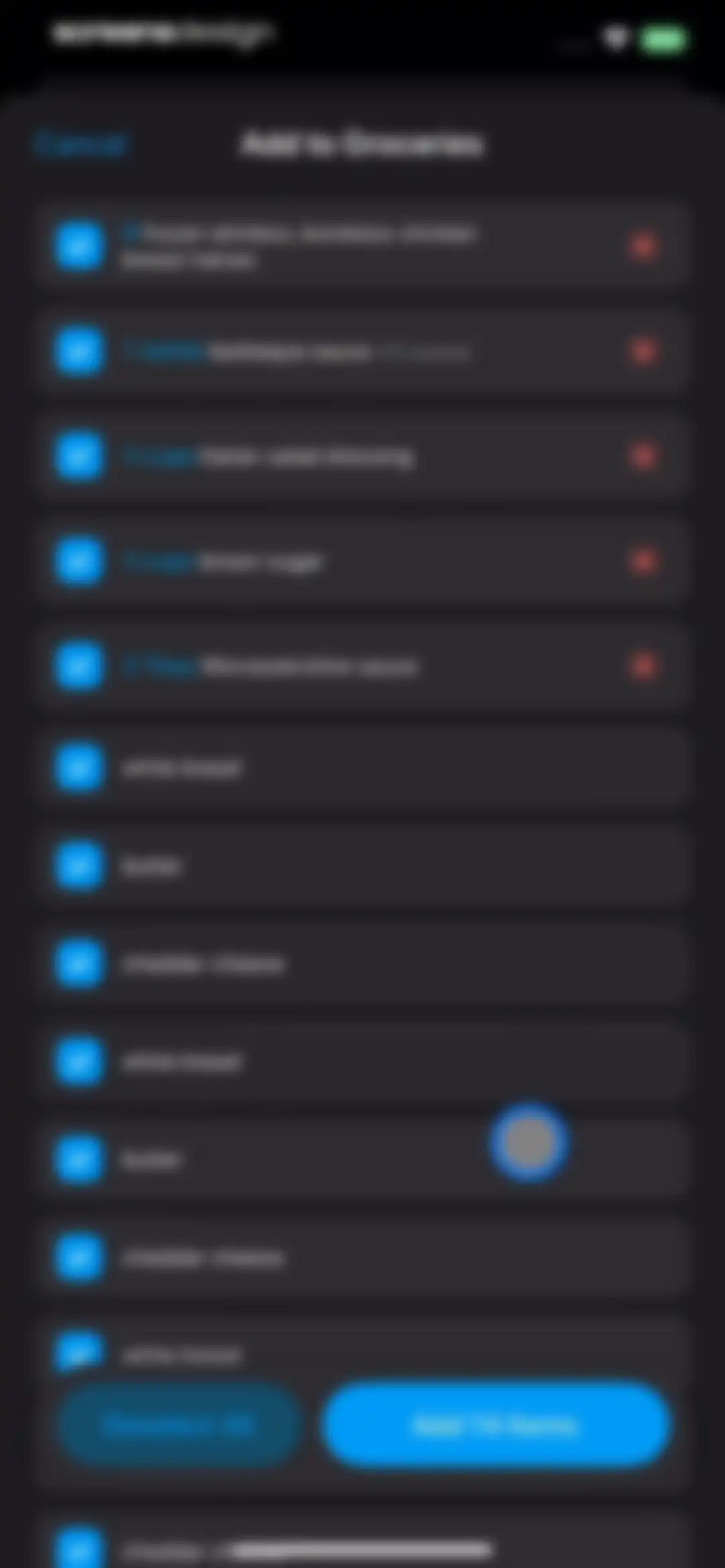 Crouton: Recipe Manager screen 66