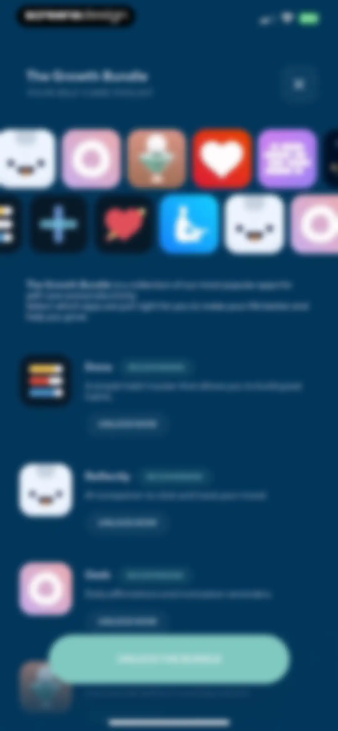The Mindfulness App screen 70