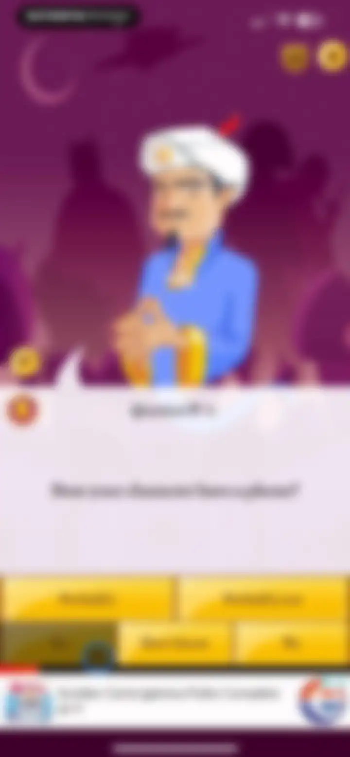Akinator screen 8