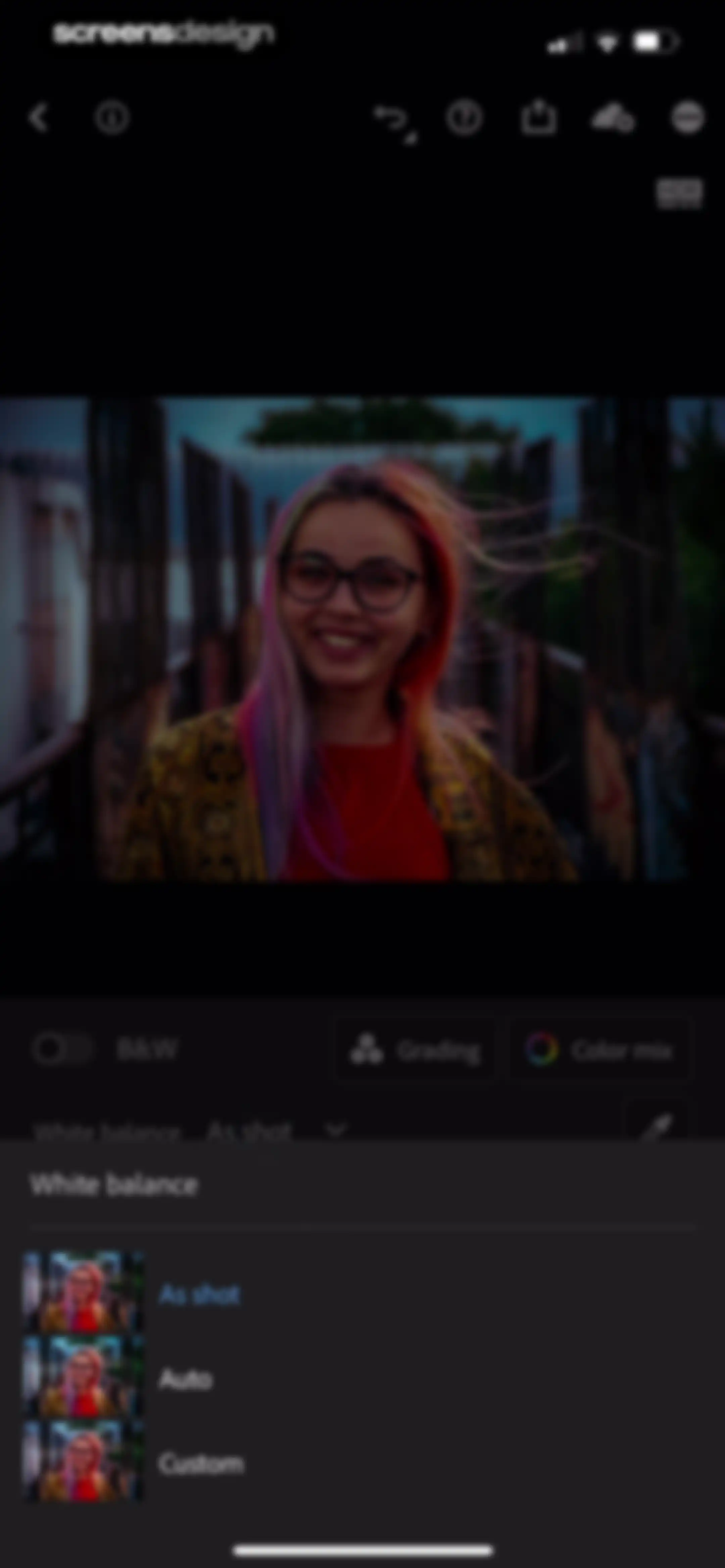 Lightroom: AI Photo Editor screen 43