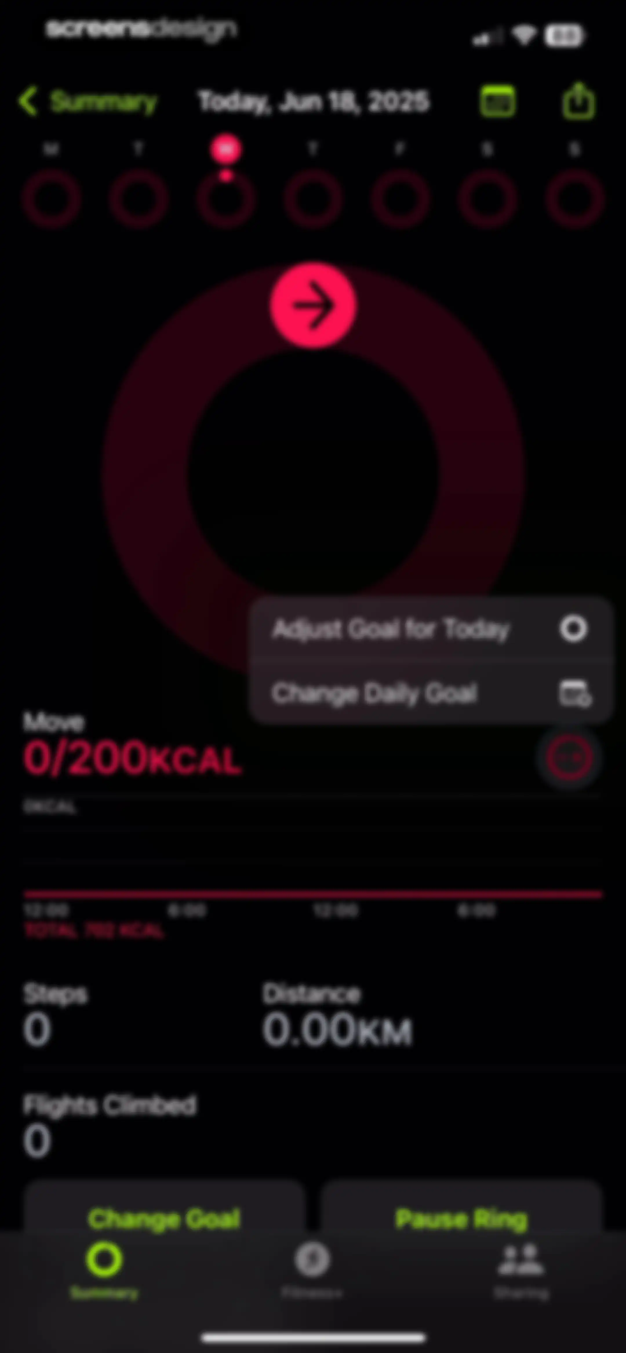 Apple Fitness screen 20