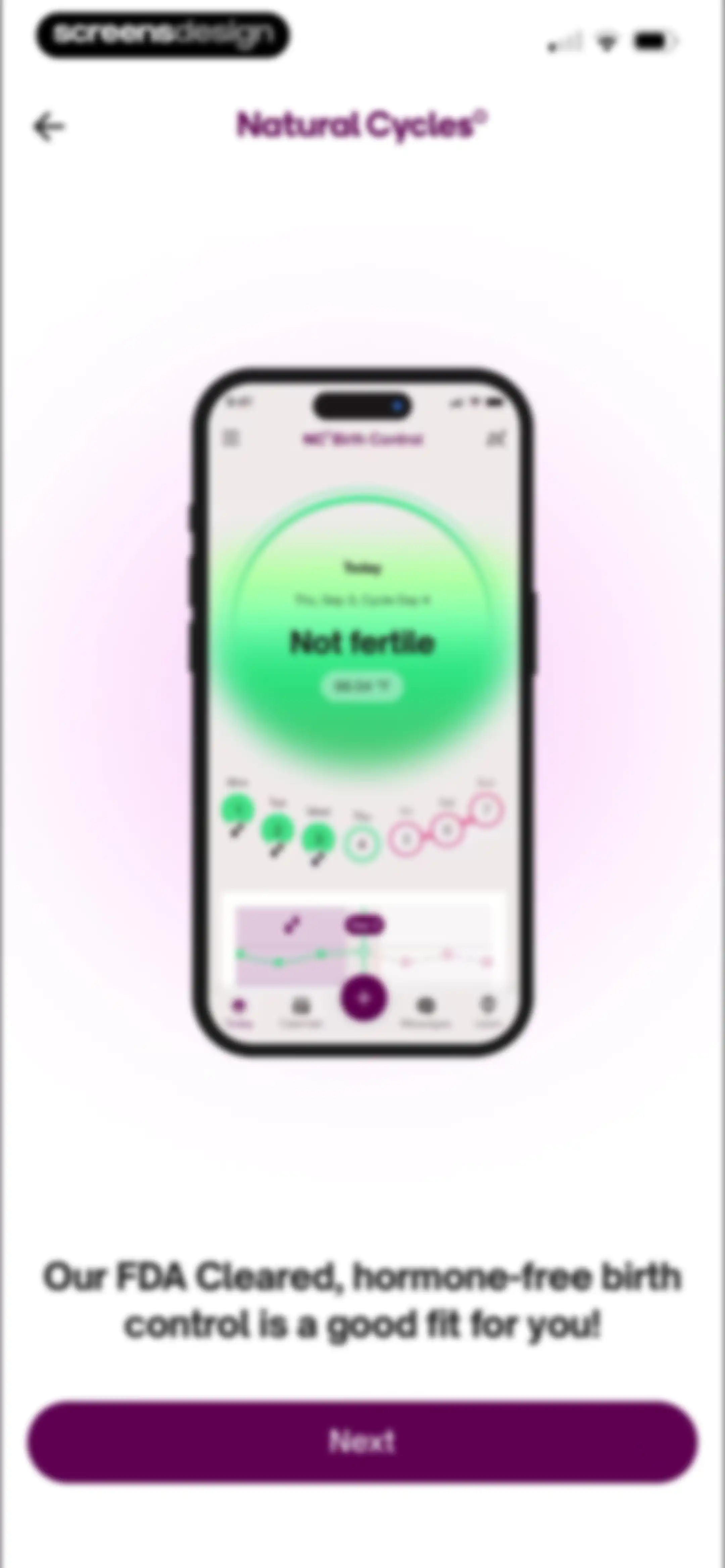 Natural Cycles Fertility App screen 31