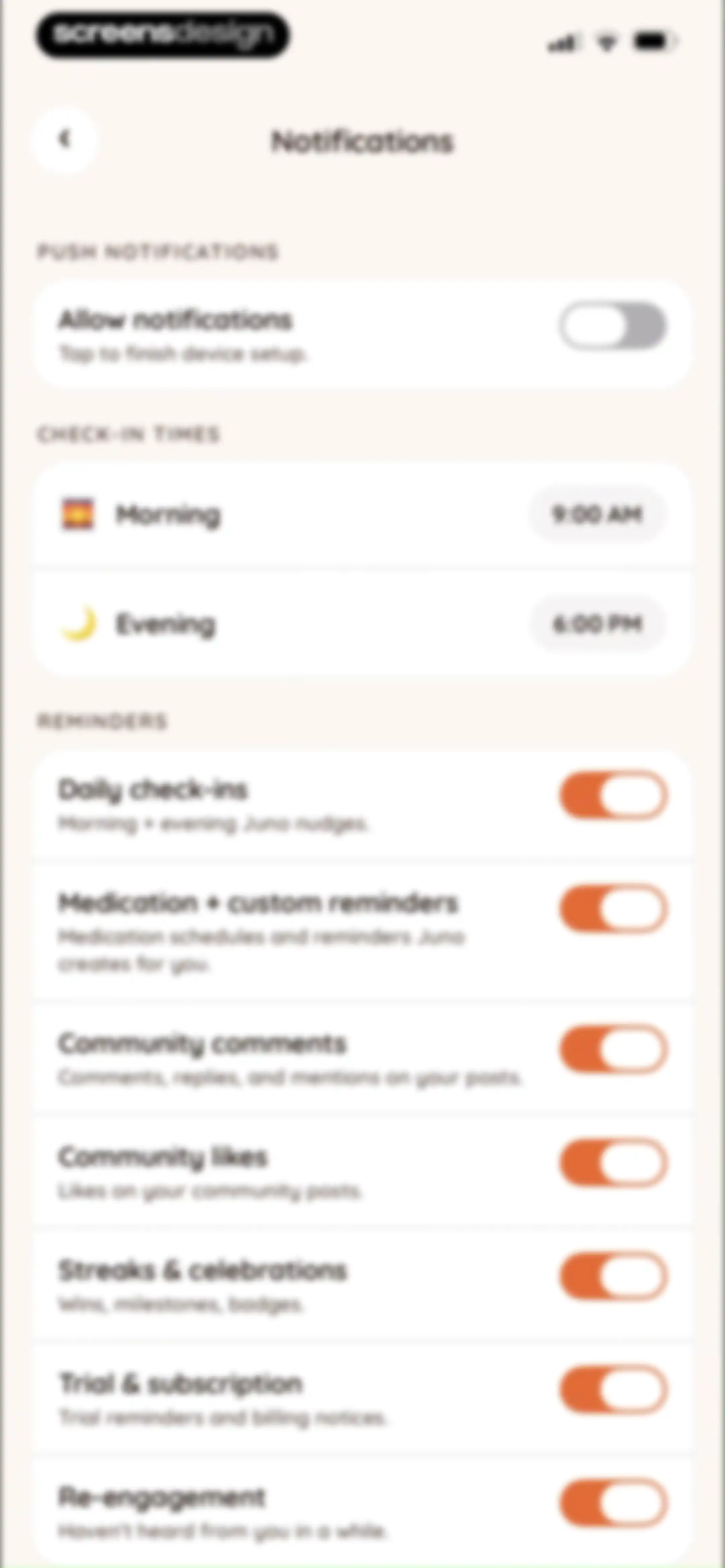 Juno: Chronic Illness Support screen 231