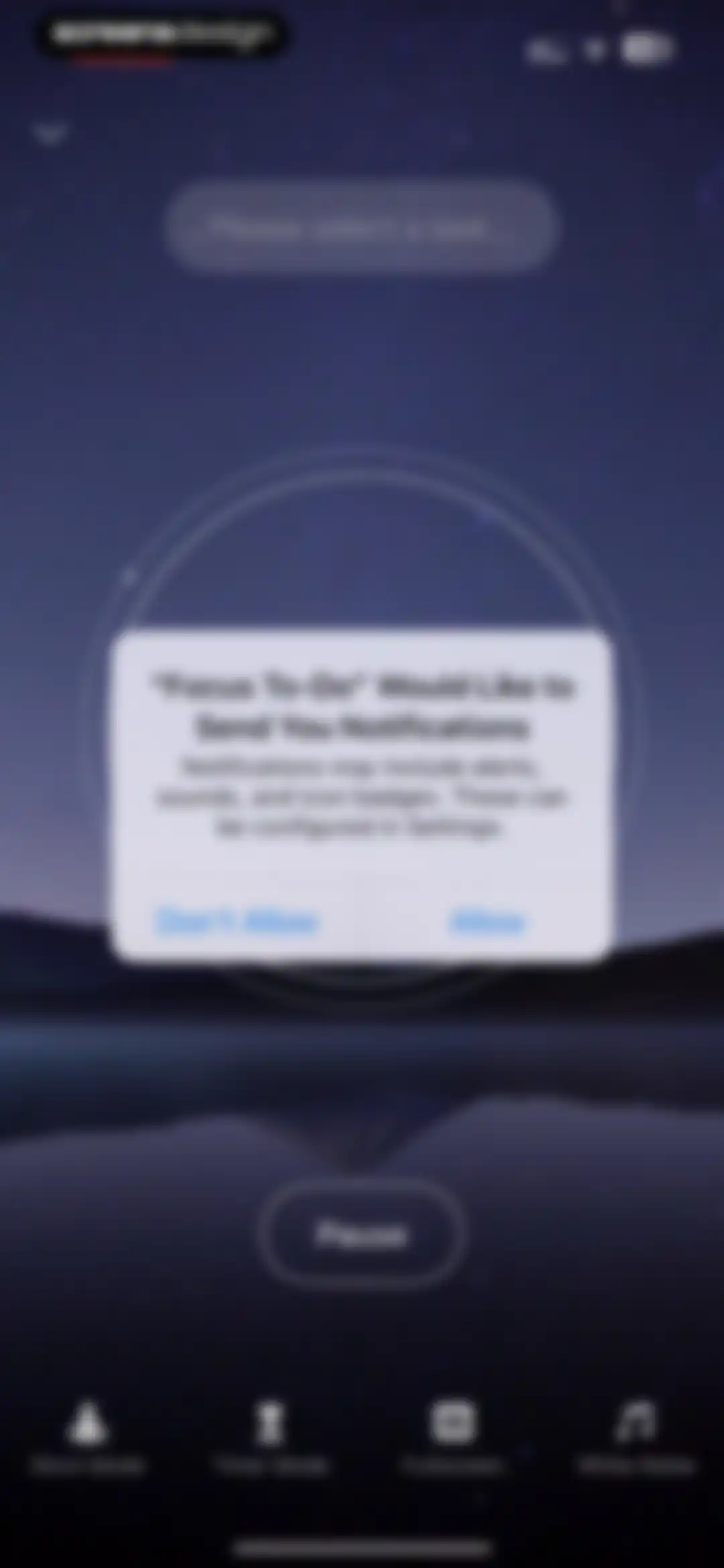 Focus To-Do: Focus Timer&Tasks screen 3