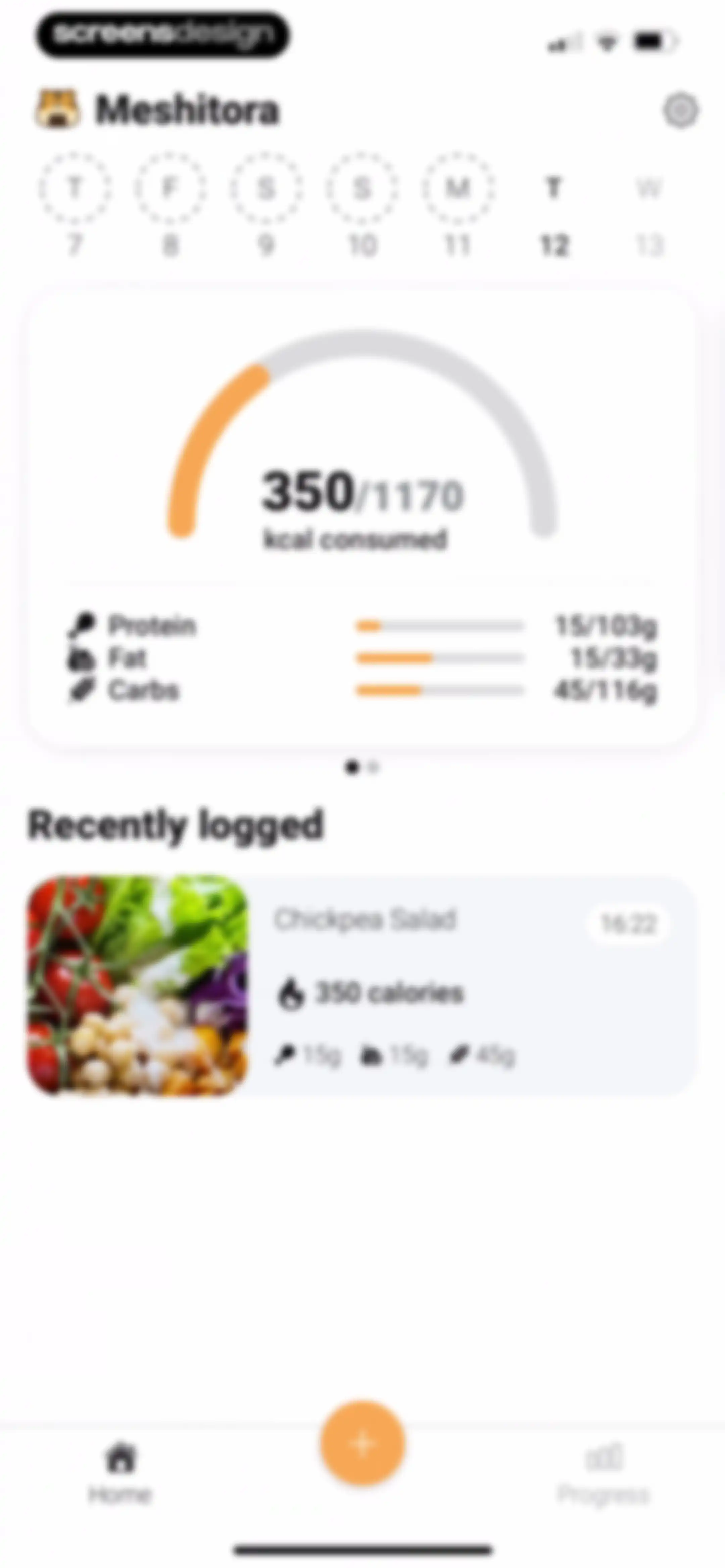 Meshitora: Track My Calories screen 54