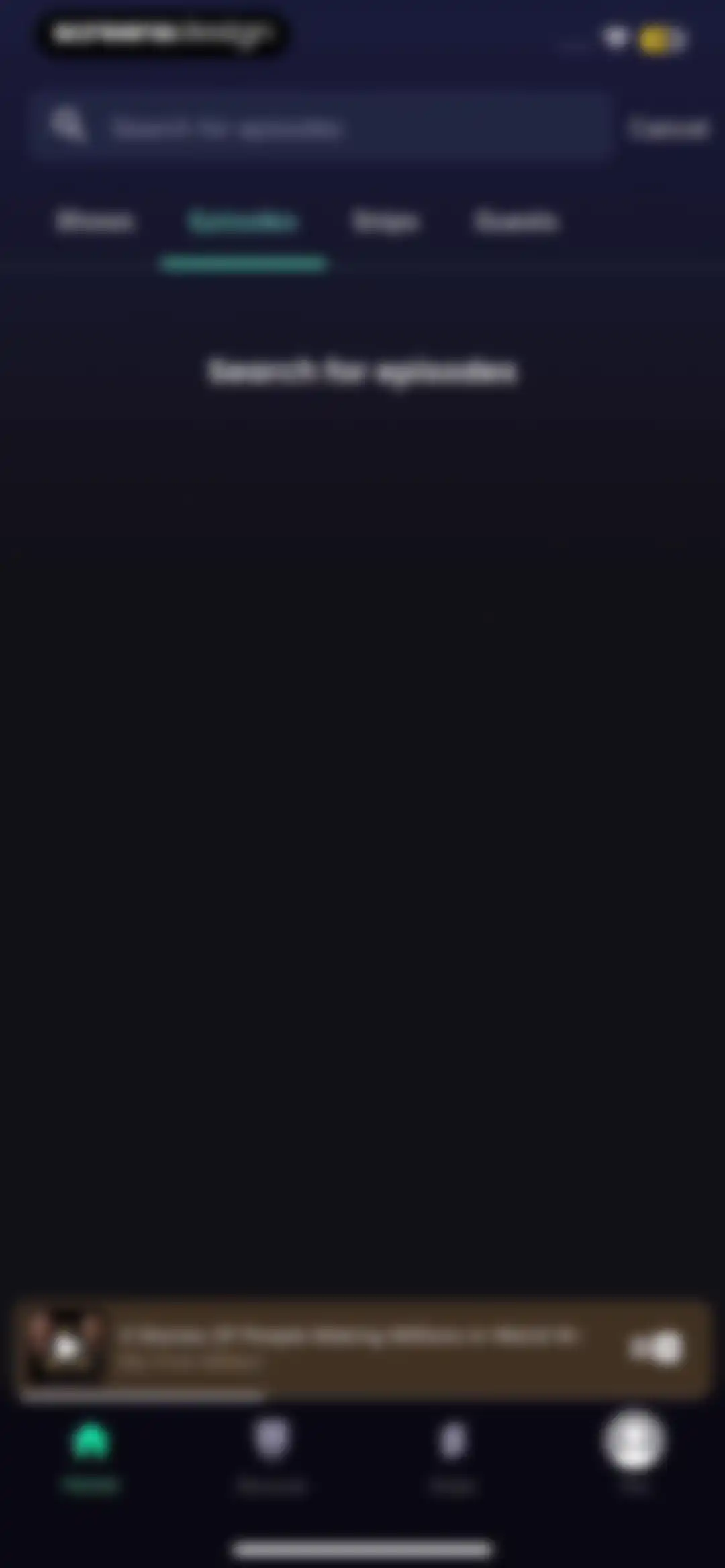 Snipd | AI Podcast Player screen 97