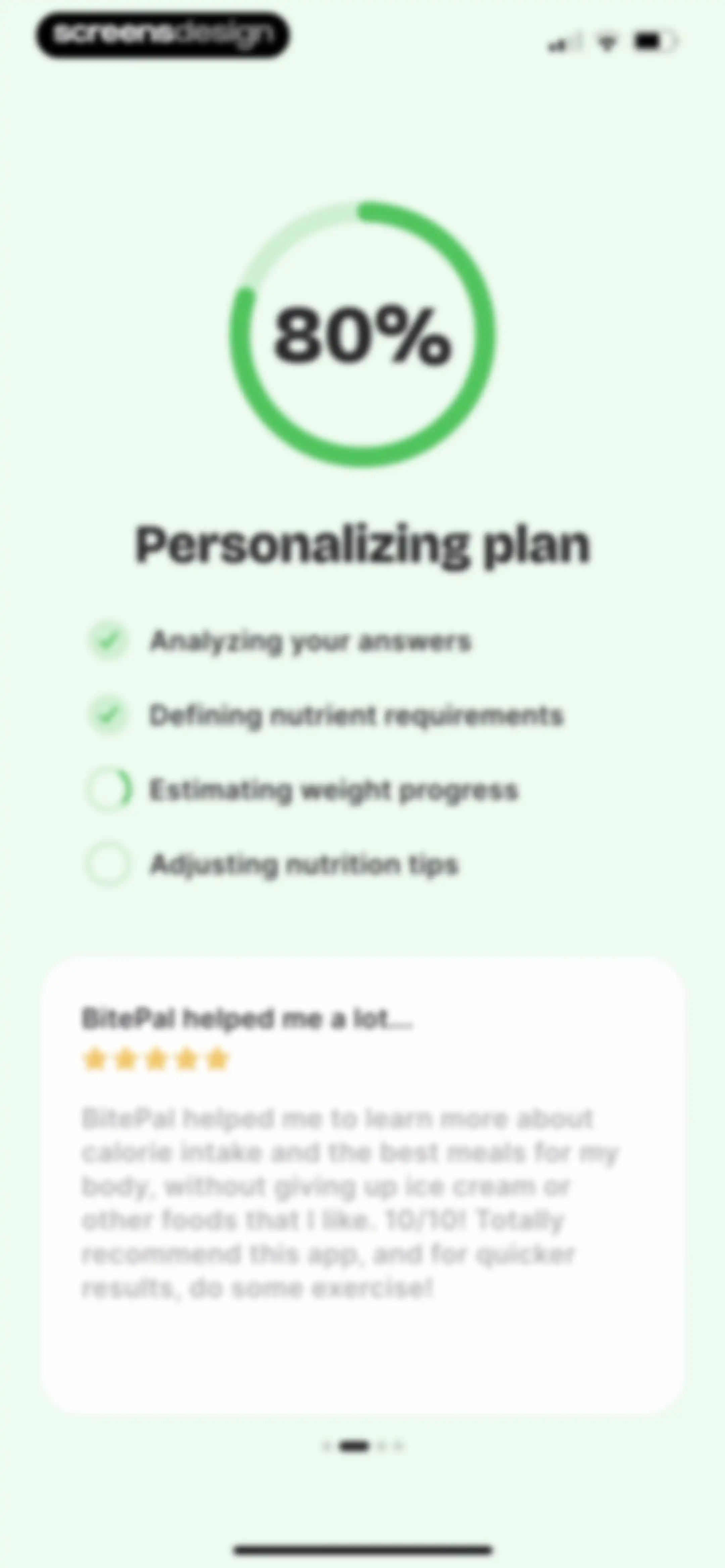 BitePal: Food Calorie Tracker screen 46
