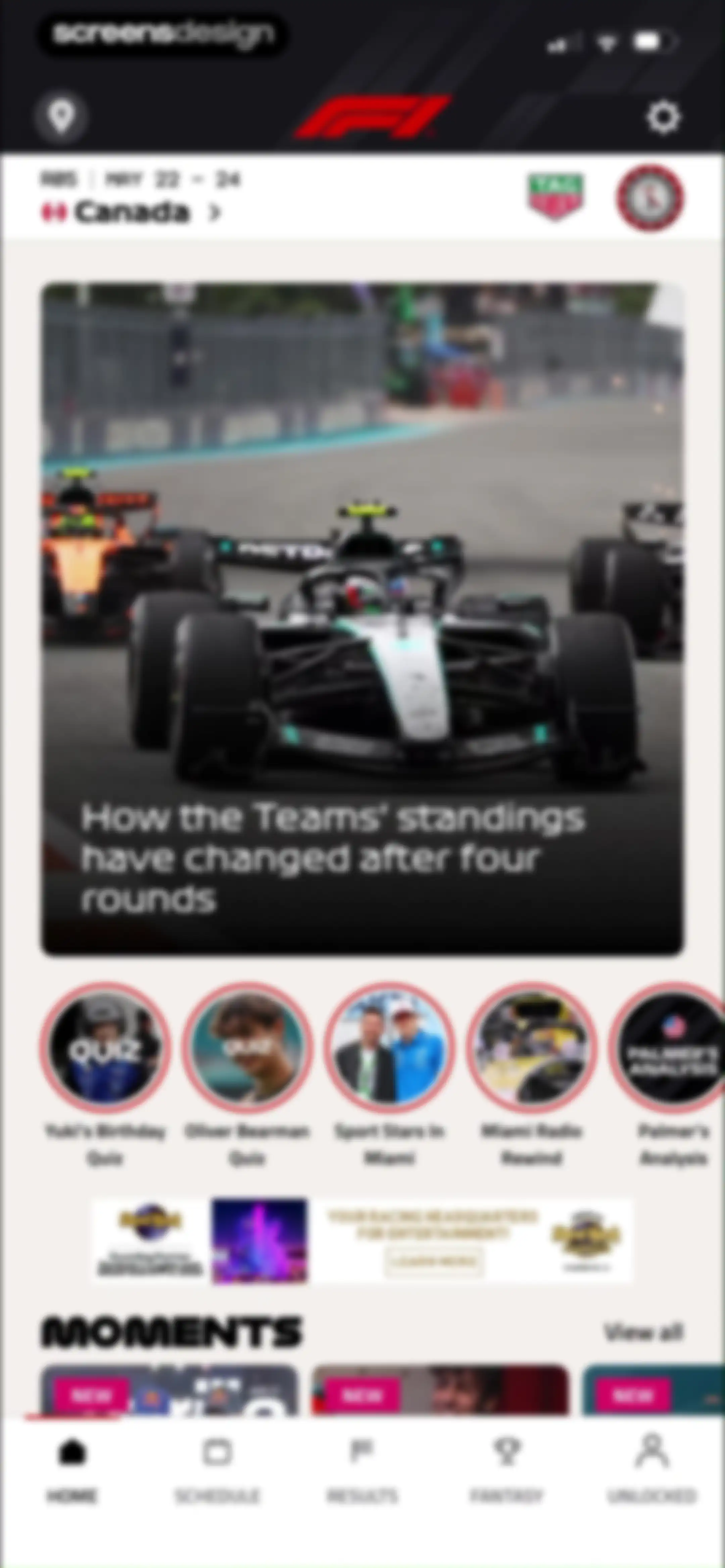 Formula 1® screen 21