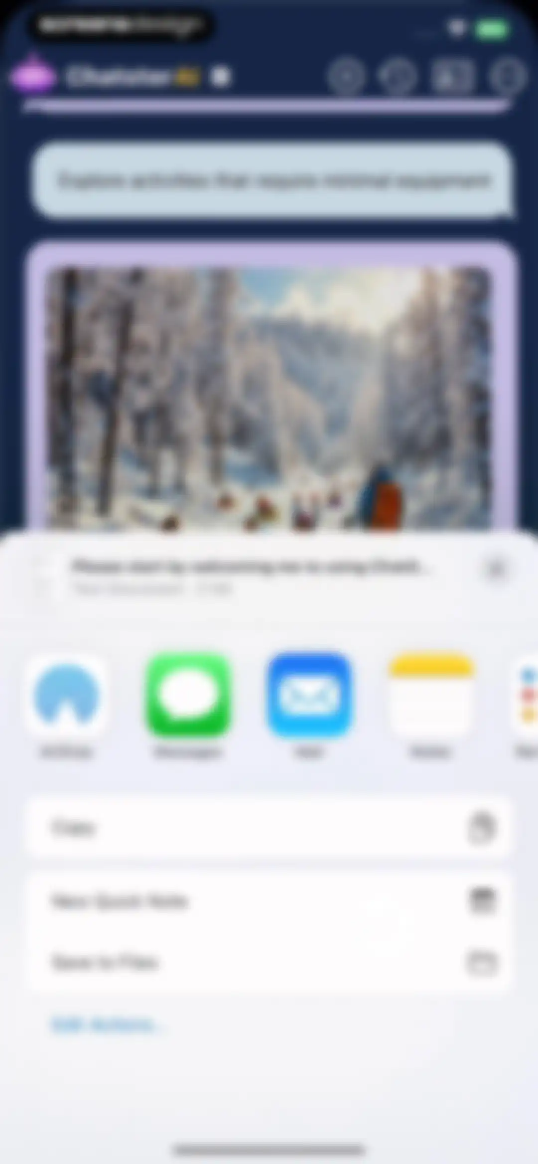 AI Assistant: Images & Writing screen 24