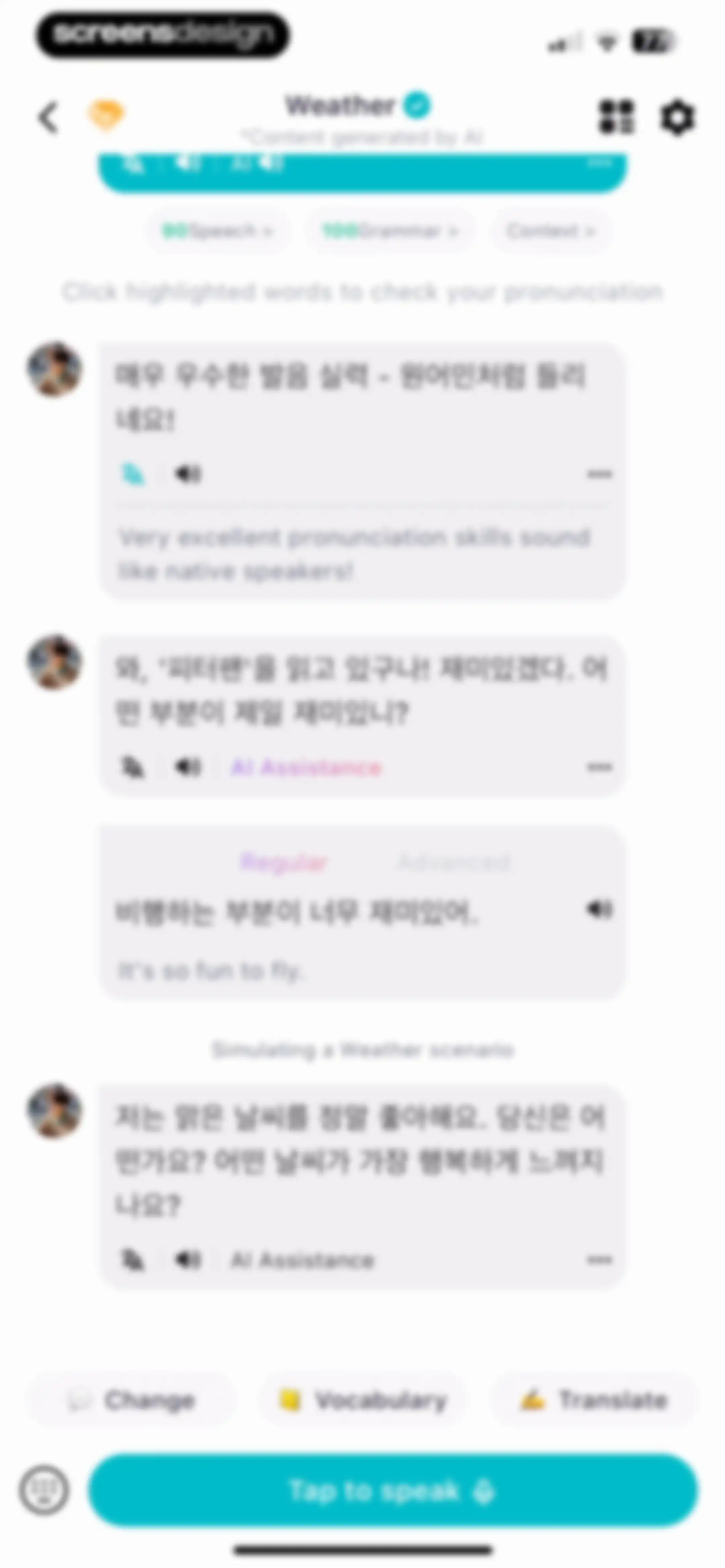 HelloTalk - Language Learning screen 98