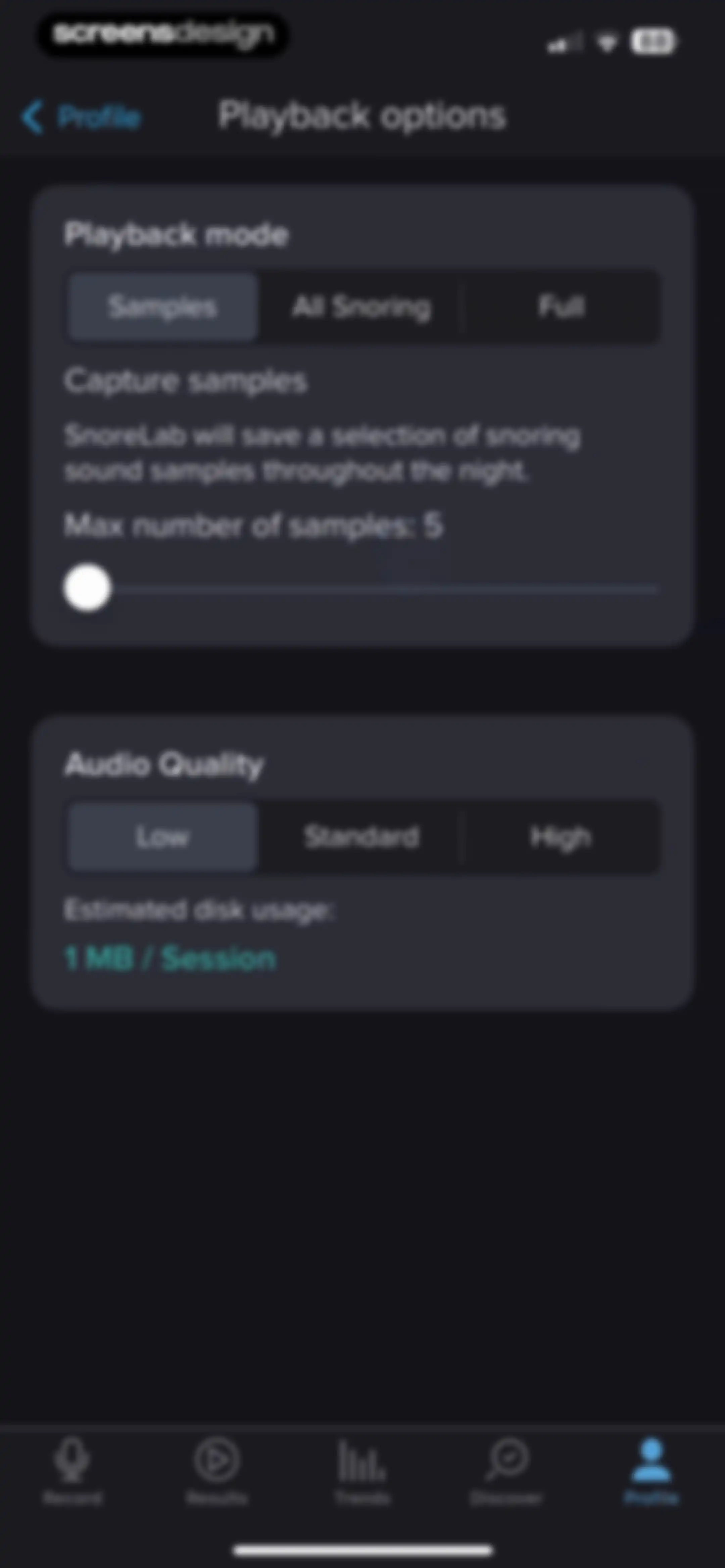 SnoreLab : Record Your Snoring screen 64