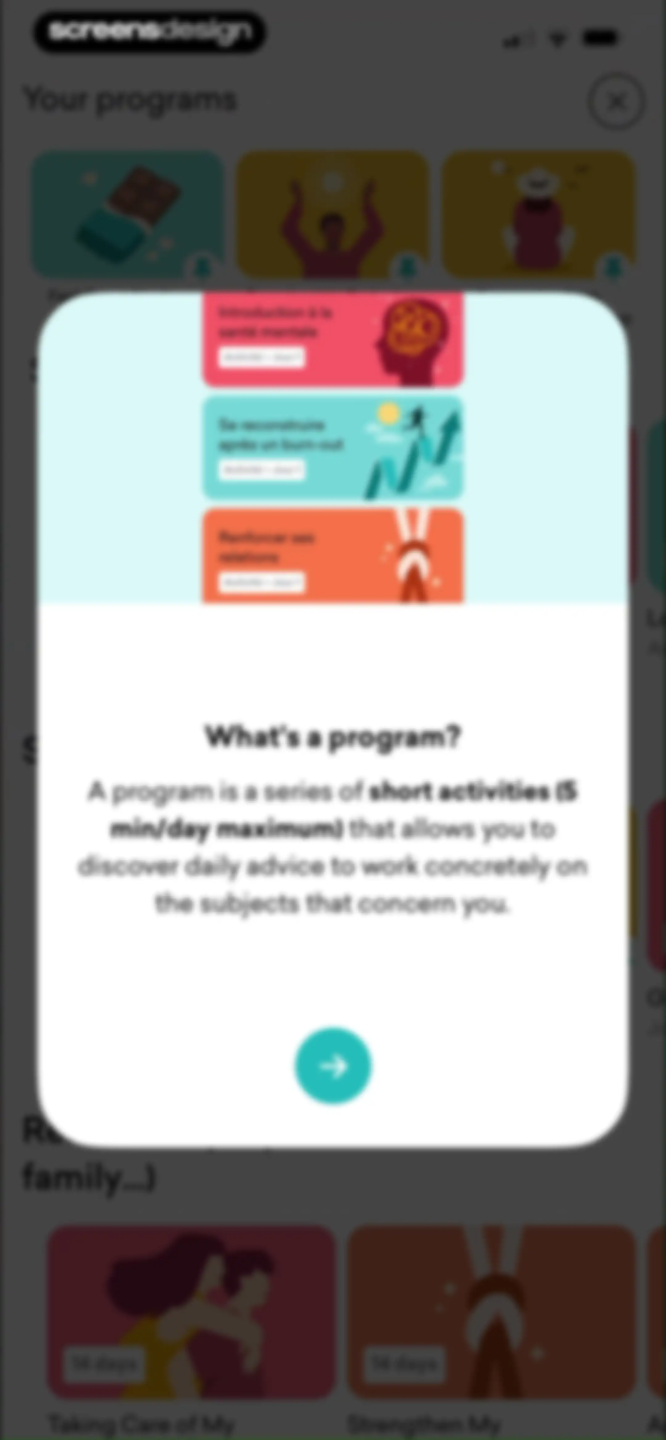 MindDay: Mental Health, Stress screen 73