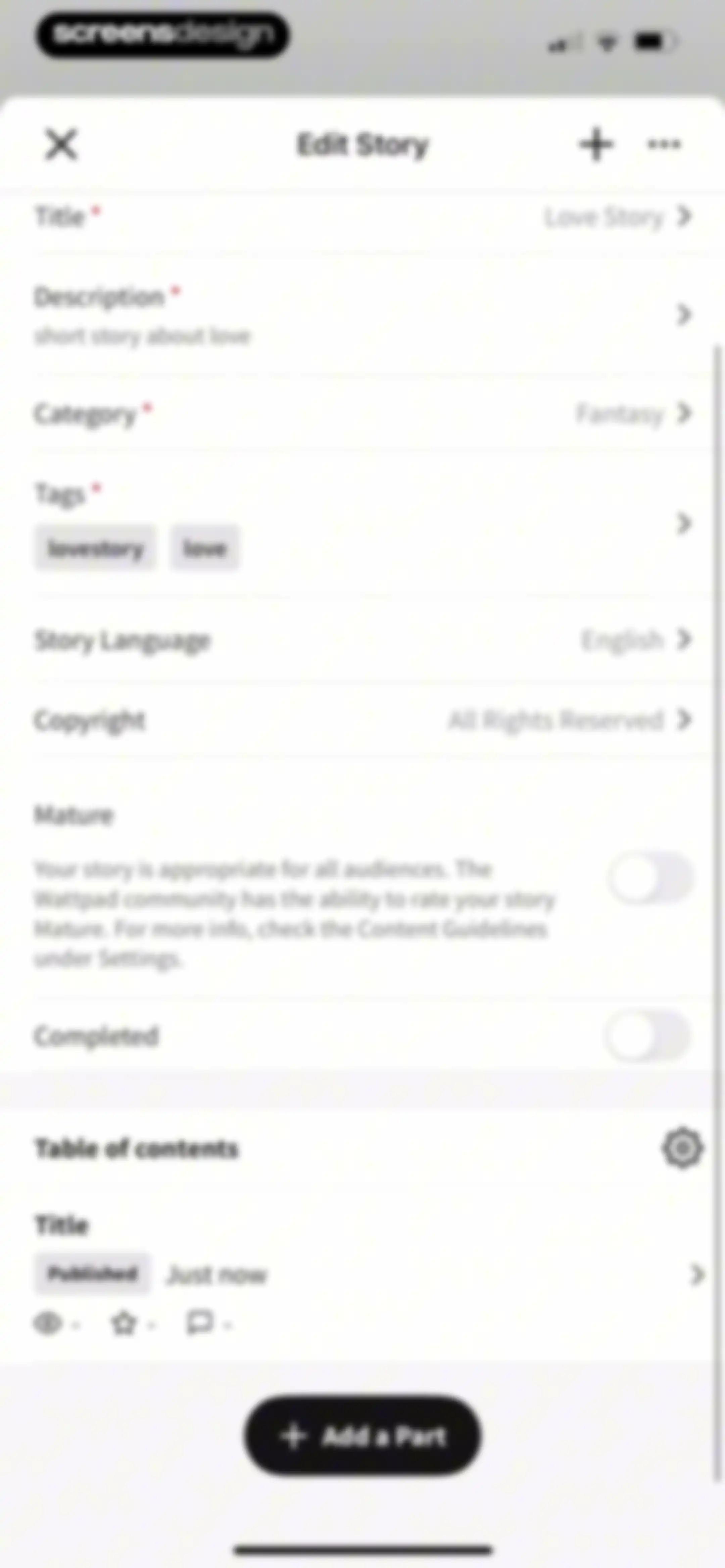 Wattpad - Read & Write Stories screen 183
