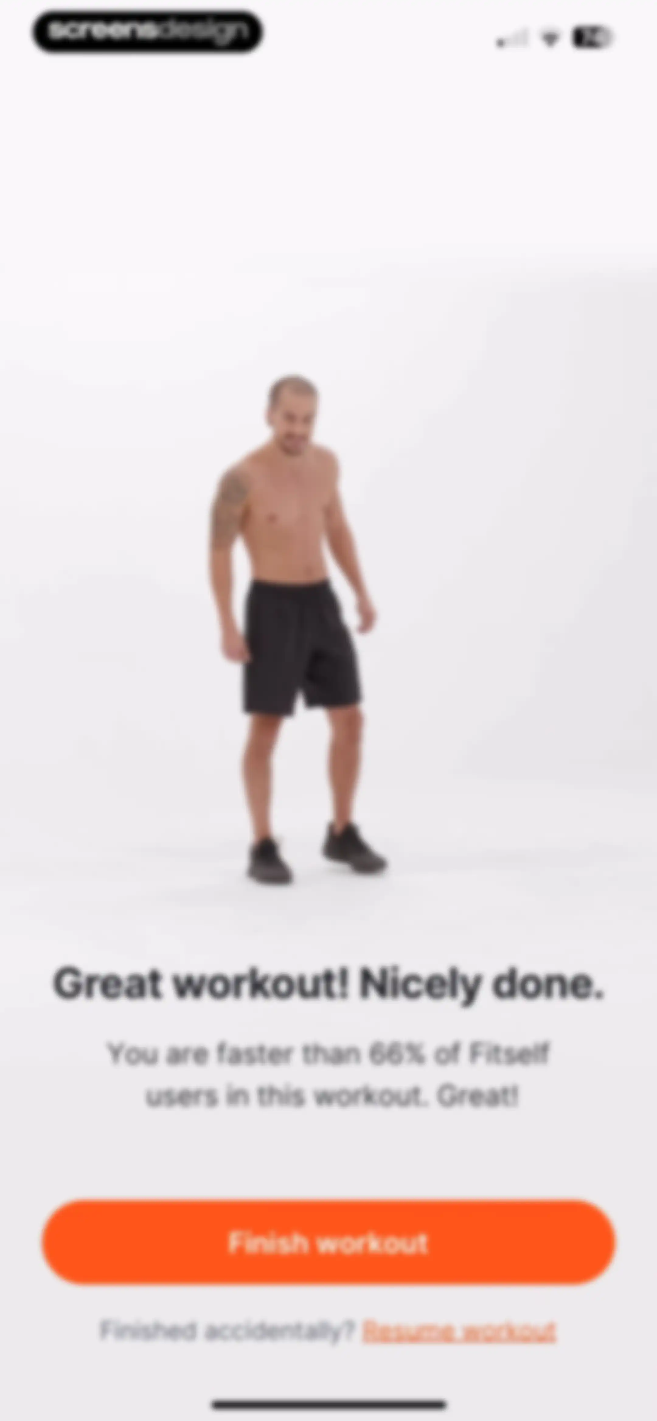 Fitself: Fitness and Fasting screen 88