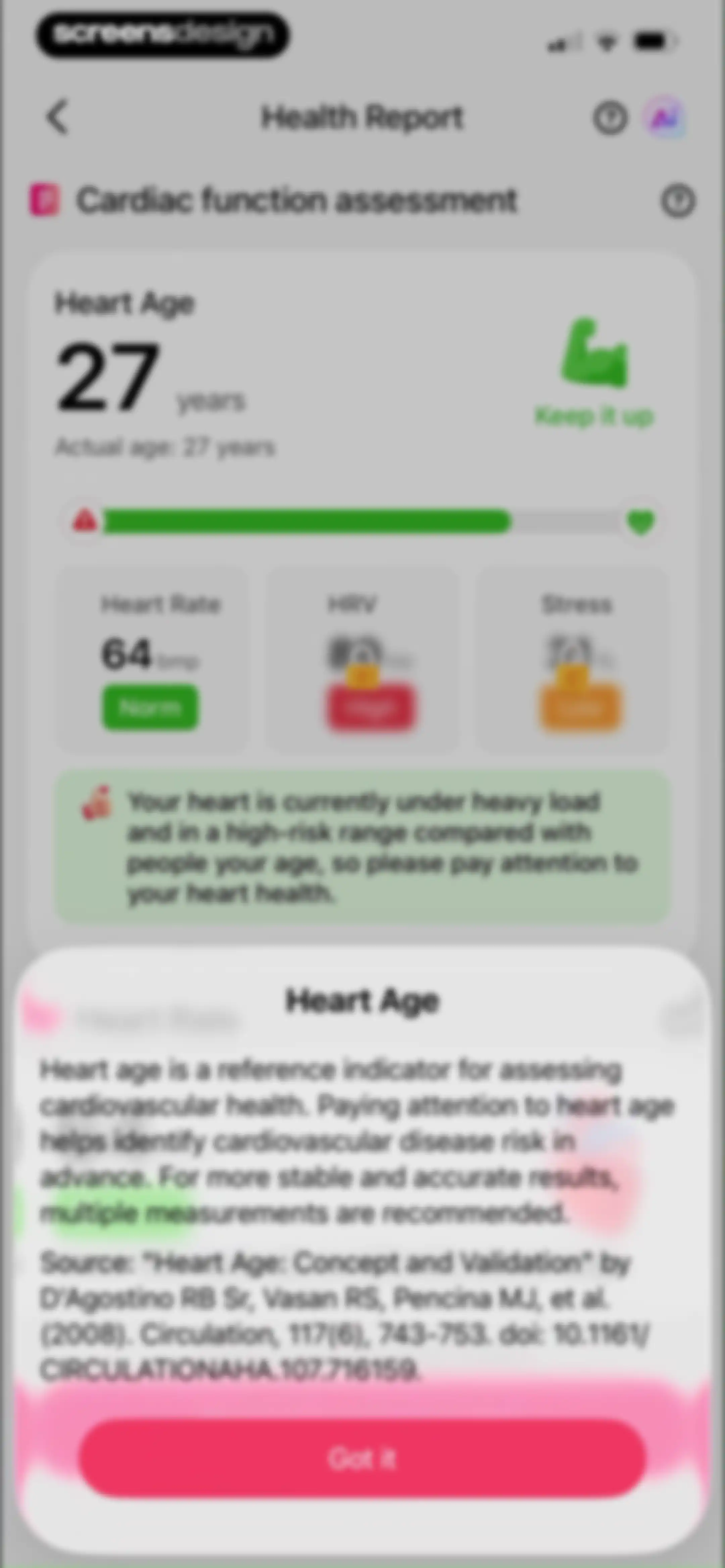 Wellpulse-Heart Health Tracker screen 25