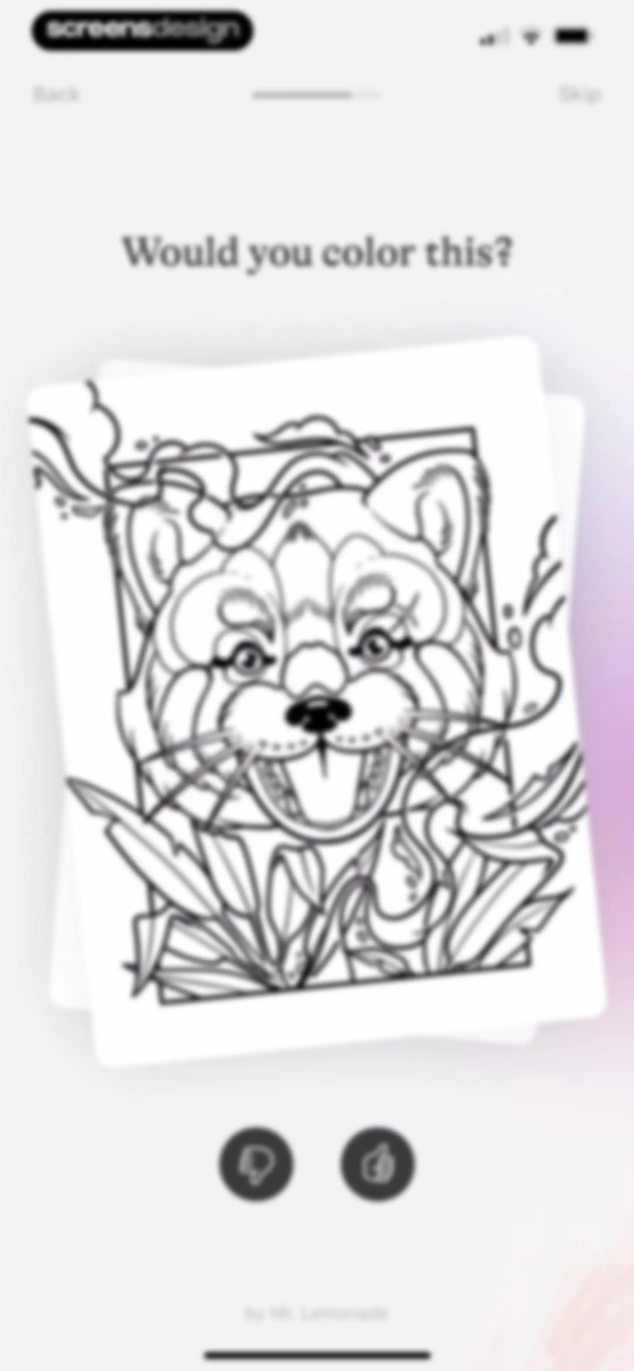 Lake: Coloring Book for Adults screen 17