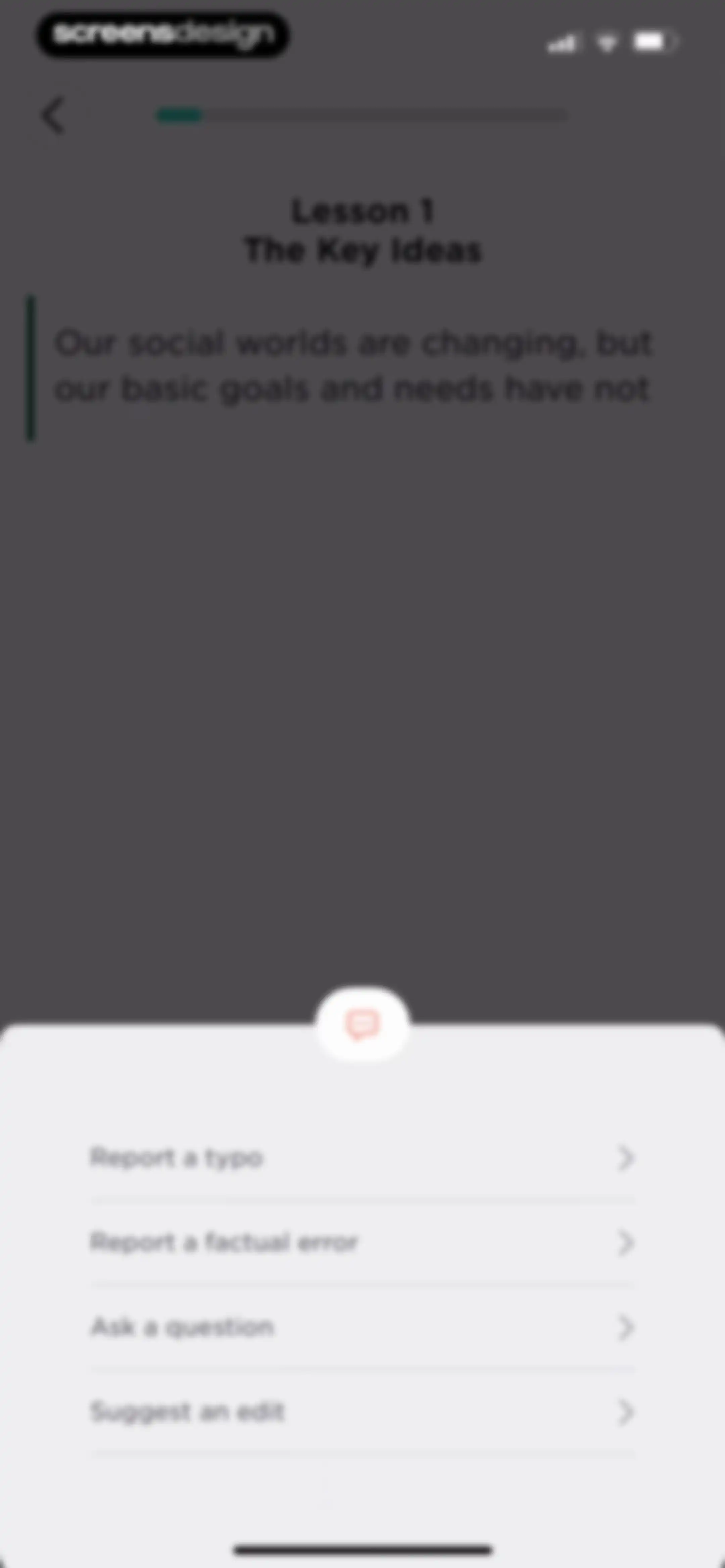 Imprint: Visual Micro Learning screen 45